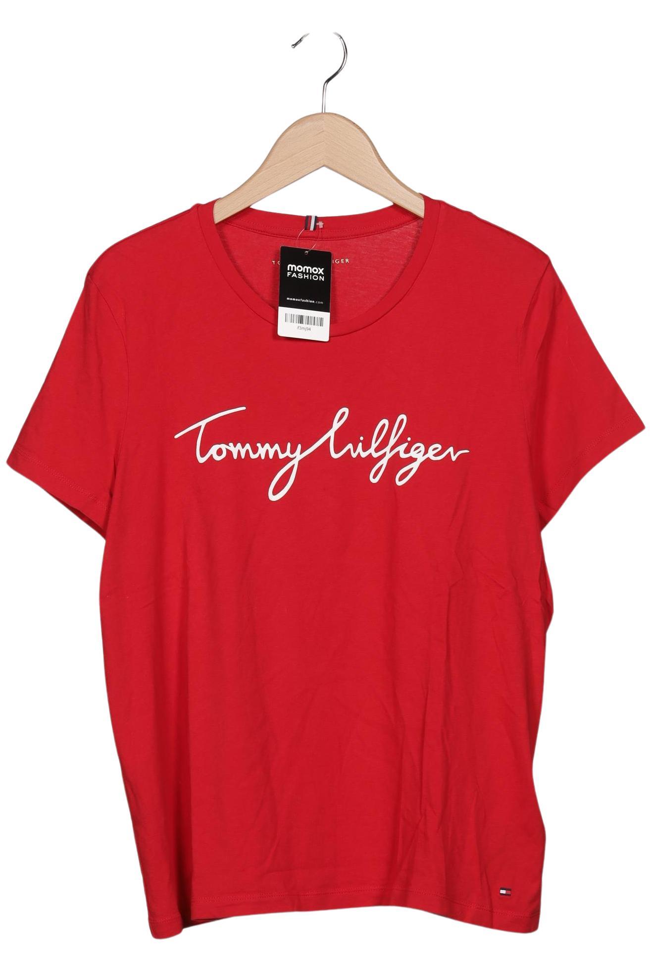 

Tommy Hilfiger Damen T-Shirt, rot, Gr. 46
