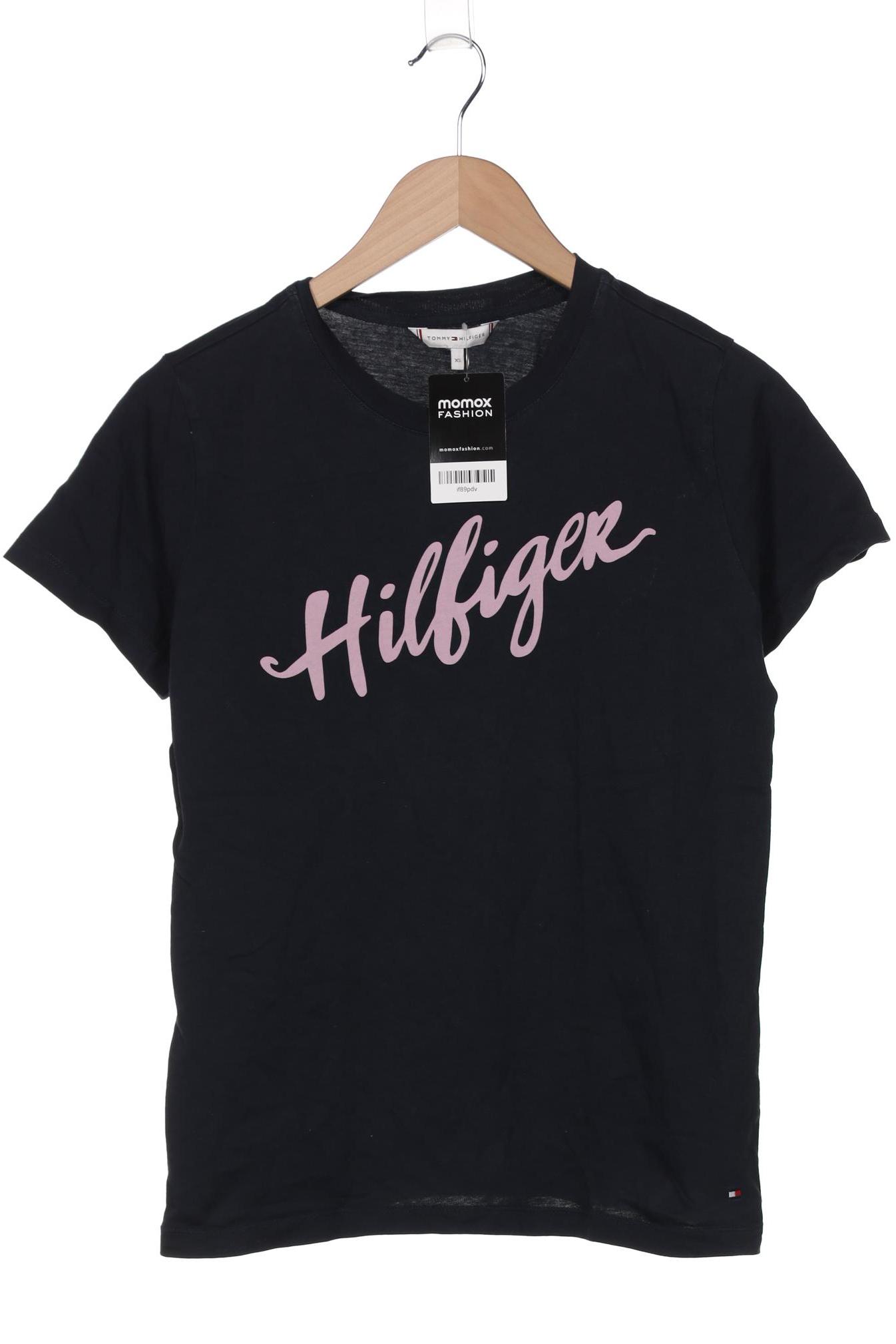 

Tommy Hilfiger Damen T-Shirt, marineblau, Gr. 34
