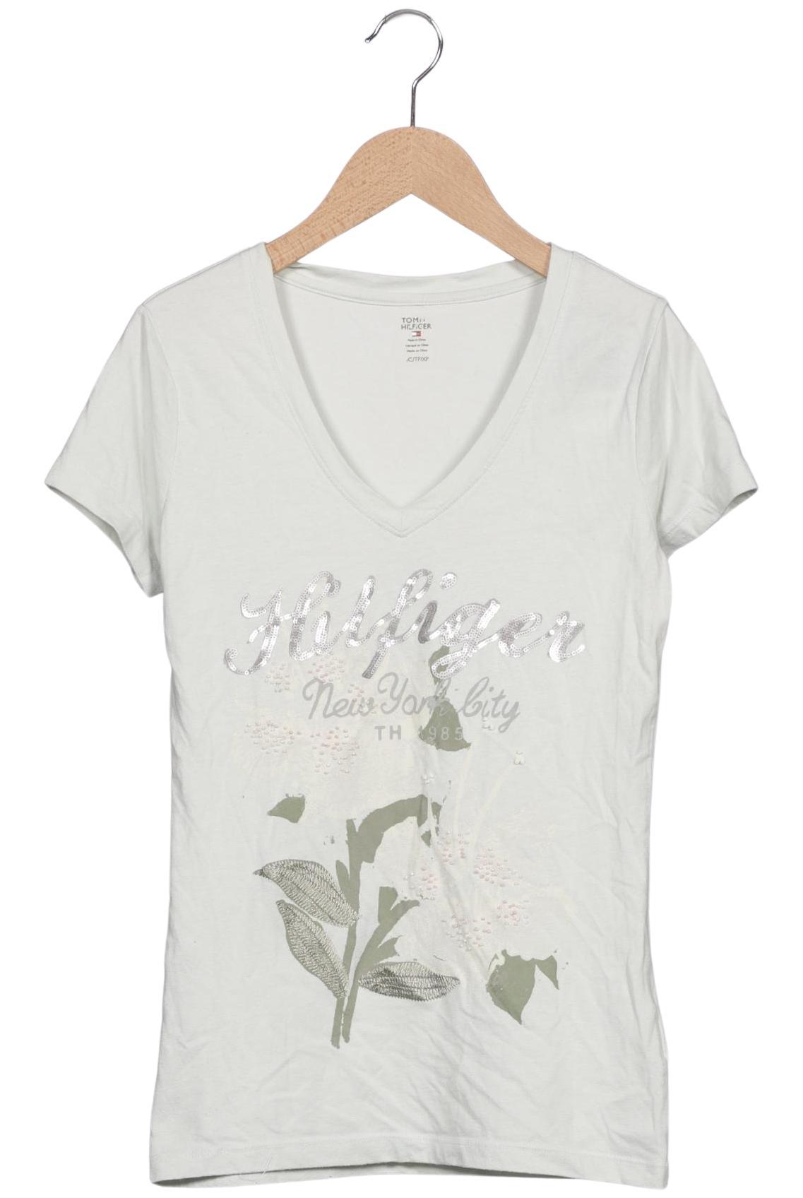 

Tommy Hilfiger Damen T-Shirt, hellgrün, Gr. 34
