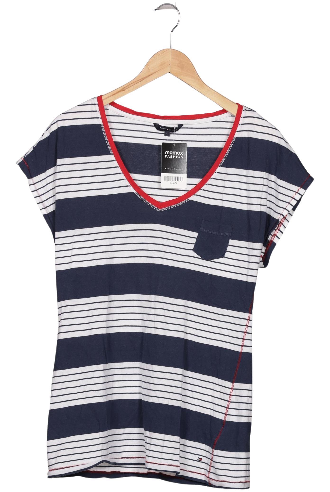 

Tommy Hilfiger Damen T-Shirt, marineblau, Gr. 42