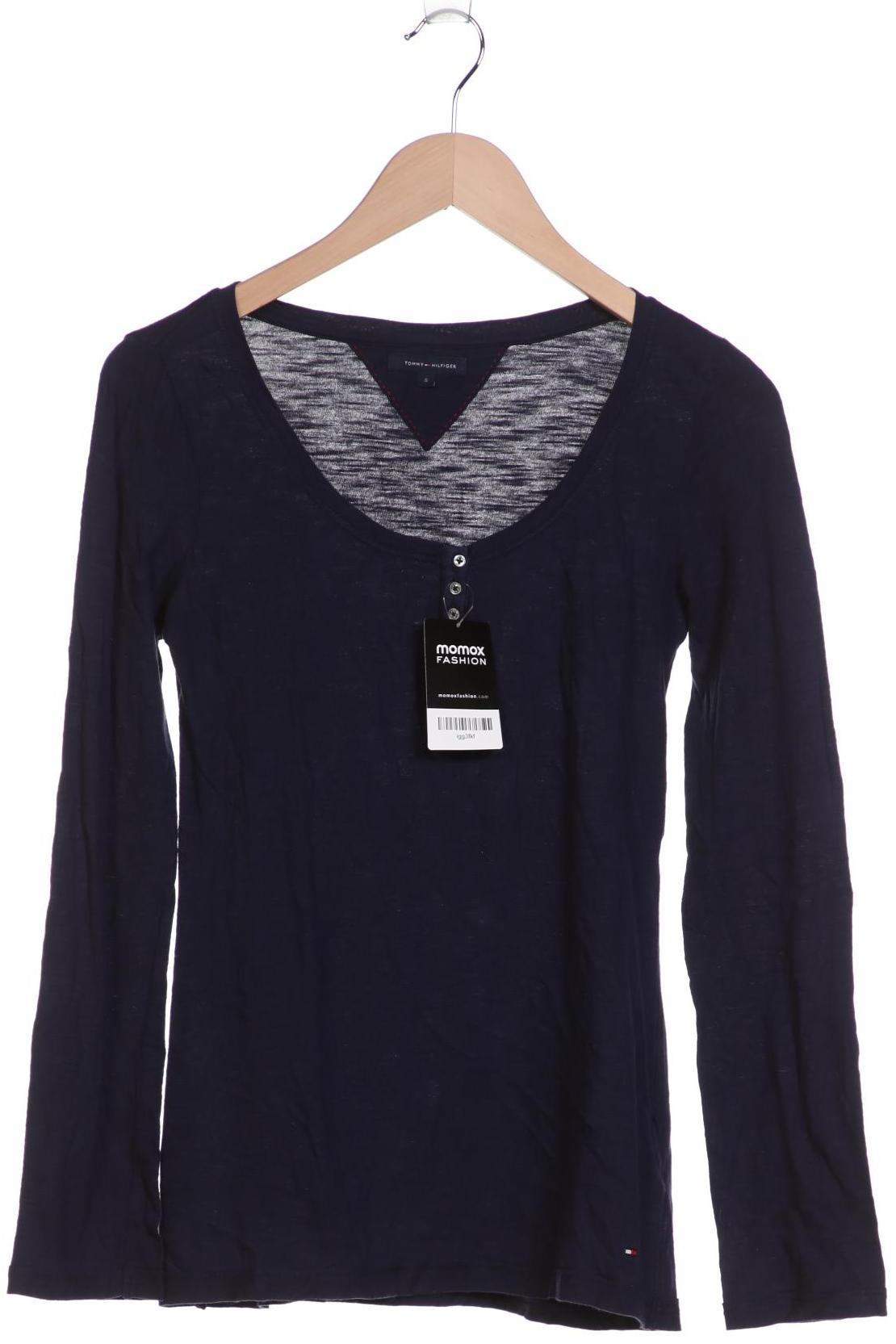 

Tommy Hilfiger Damen Langarmshirt, marineblau, Gr. 36