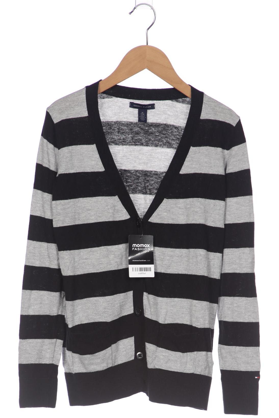 

Tommy Hilfiger Damen Strickjacke, grau, Gr. 34