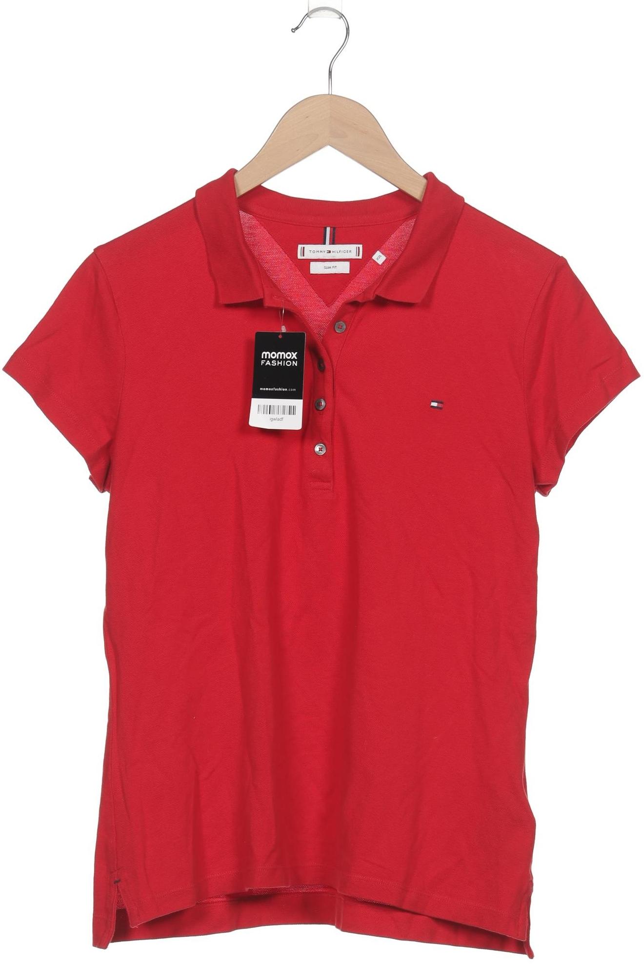 

Tommy Hilfiger Damen Poloshirt, rot, Gr. 46