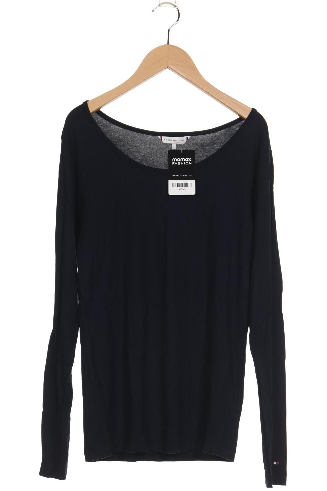 

Tommy Hilfiger Damen Langarmshirt, marineblau, Gr. 42