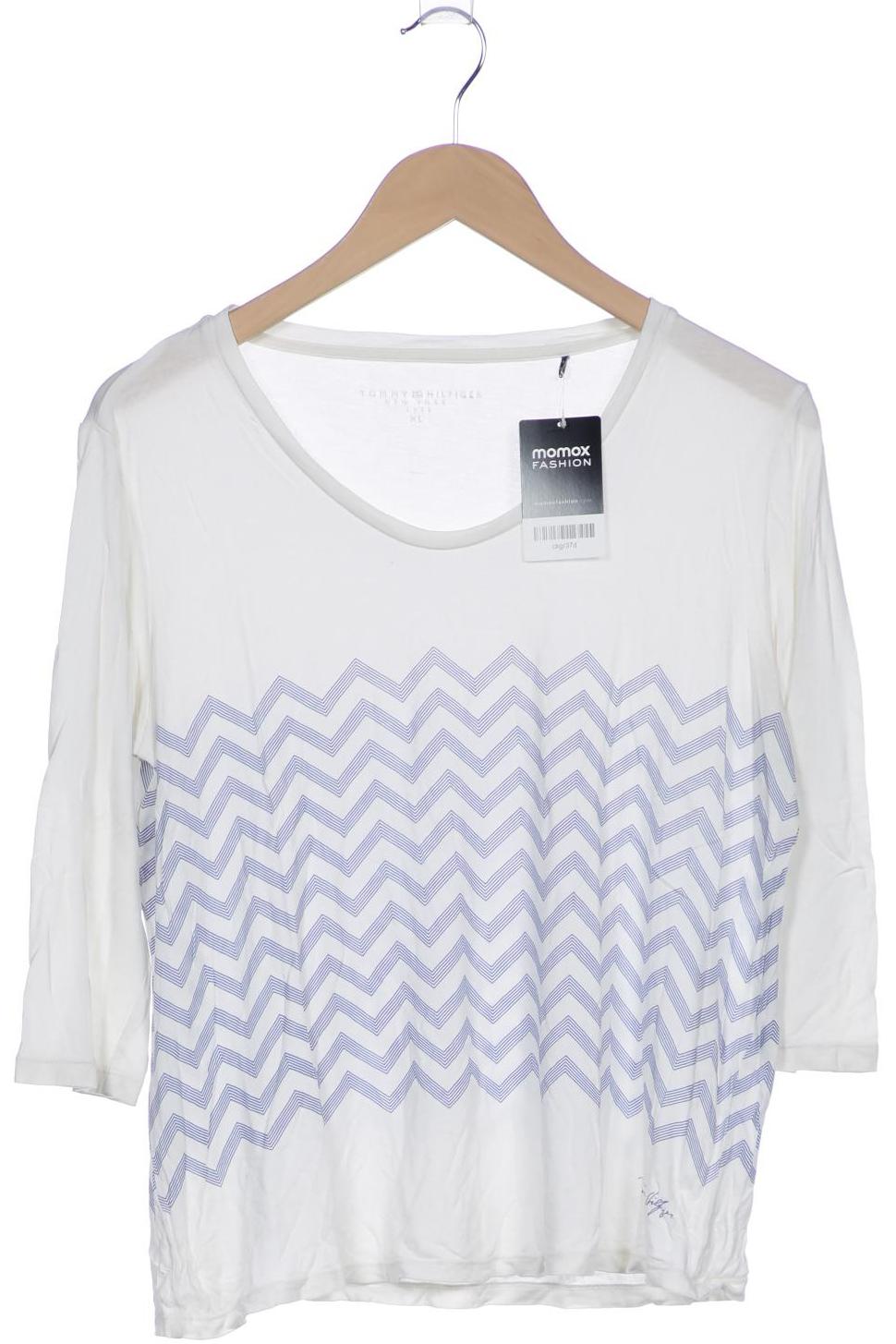 

Tommy Hilfiger Damen Langarmshirt, weiß, Gr. 44