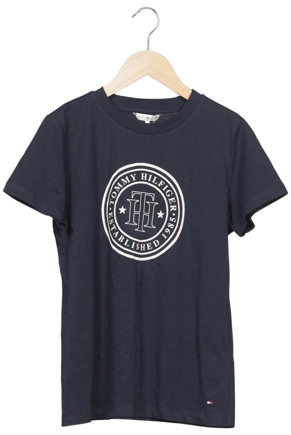 

Tommy Hilfiger Damen T-Shirt, marineblau, Gr. 34