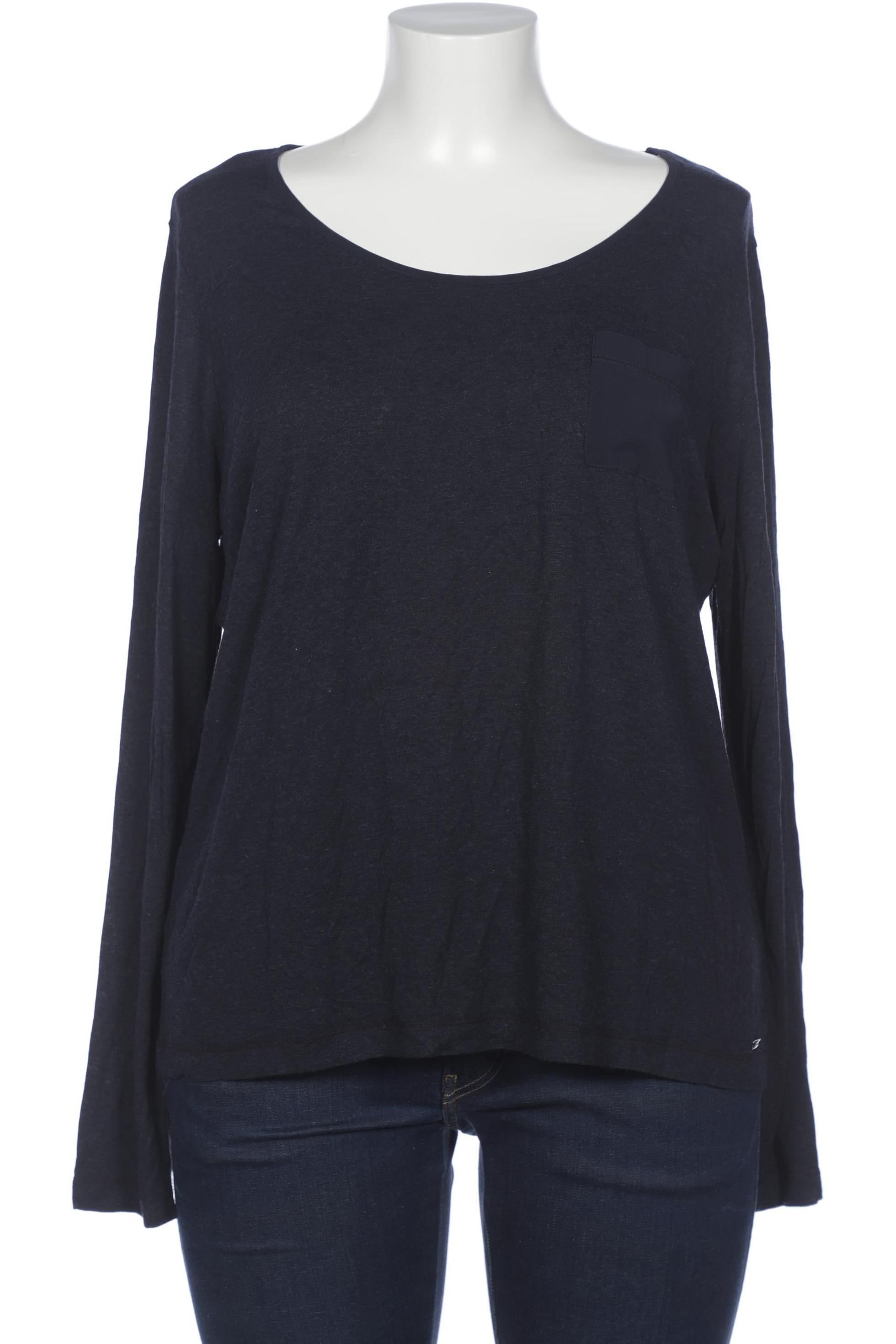 

Tommy Hilfiger Damen Langarmshirt, marineblau, Gr. 46