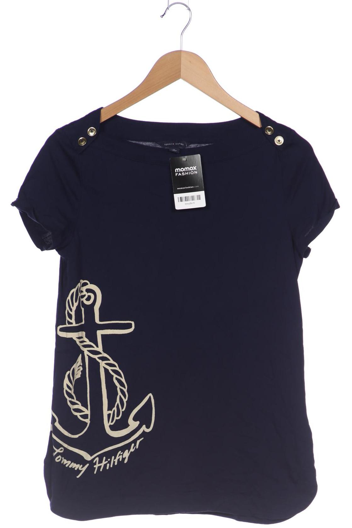

Tommy Hilfiger Damen T-Shirt, marineblau, Gr. 38