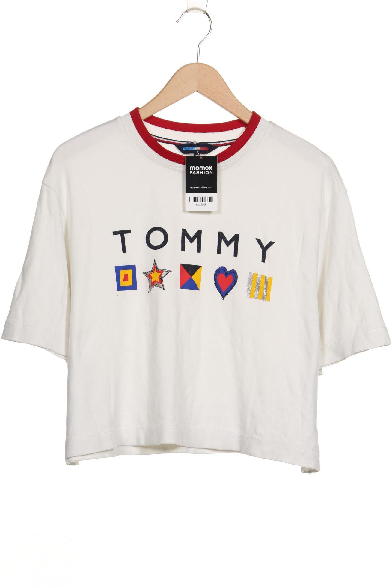 

Tommy Hilfiger Damen T-Shirt, weiß, Gr. 44