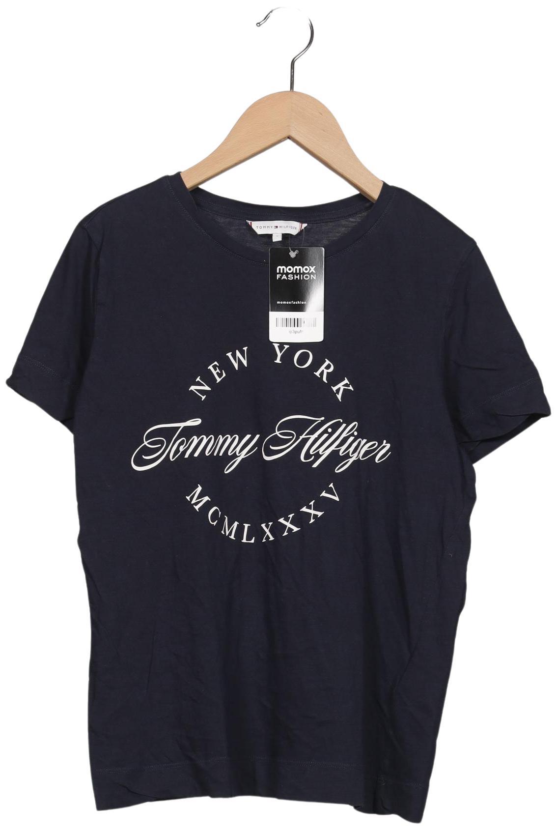 

Tommy Hilfiger Damen T-Shirt, marineblau, Gr. 36