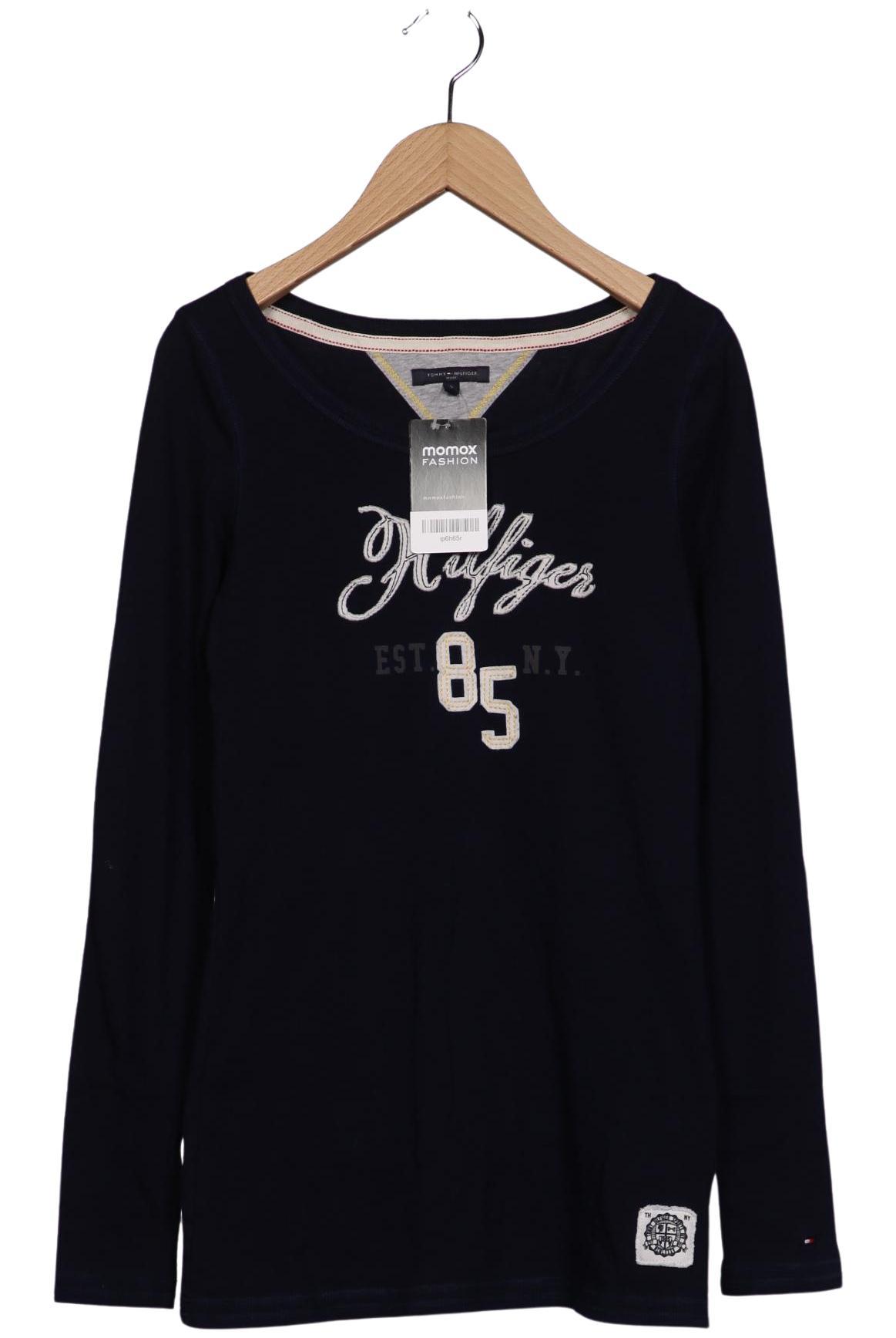 

Tommy Hilfiger Damen Langarmshirt, marineblau, Gr. 36