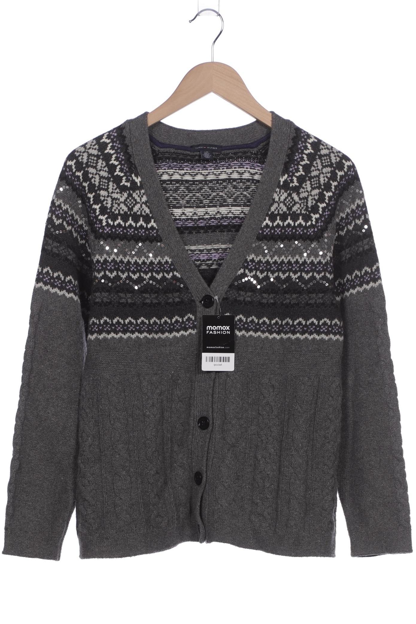 

Tommy Hilfiger Damen Strickjacke, grau, Gr. 42