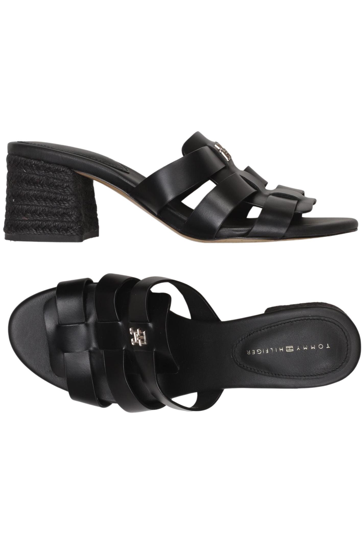 

Tommy Hilfiger Damen Sandale, schwarz, Gr. 38