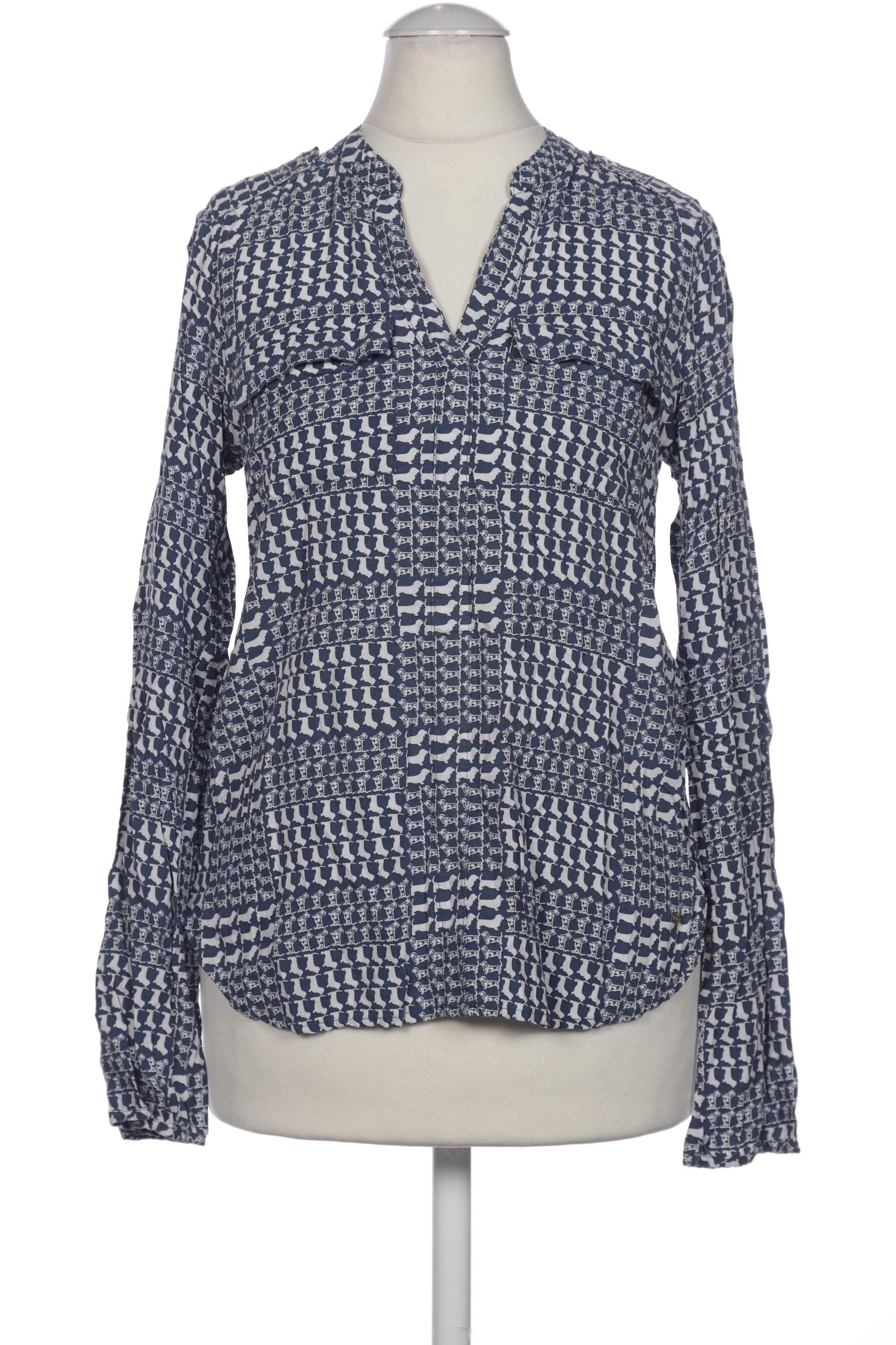 

Tommy Hilfiger Damen Bluse, blau, Gr. 2