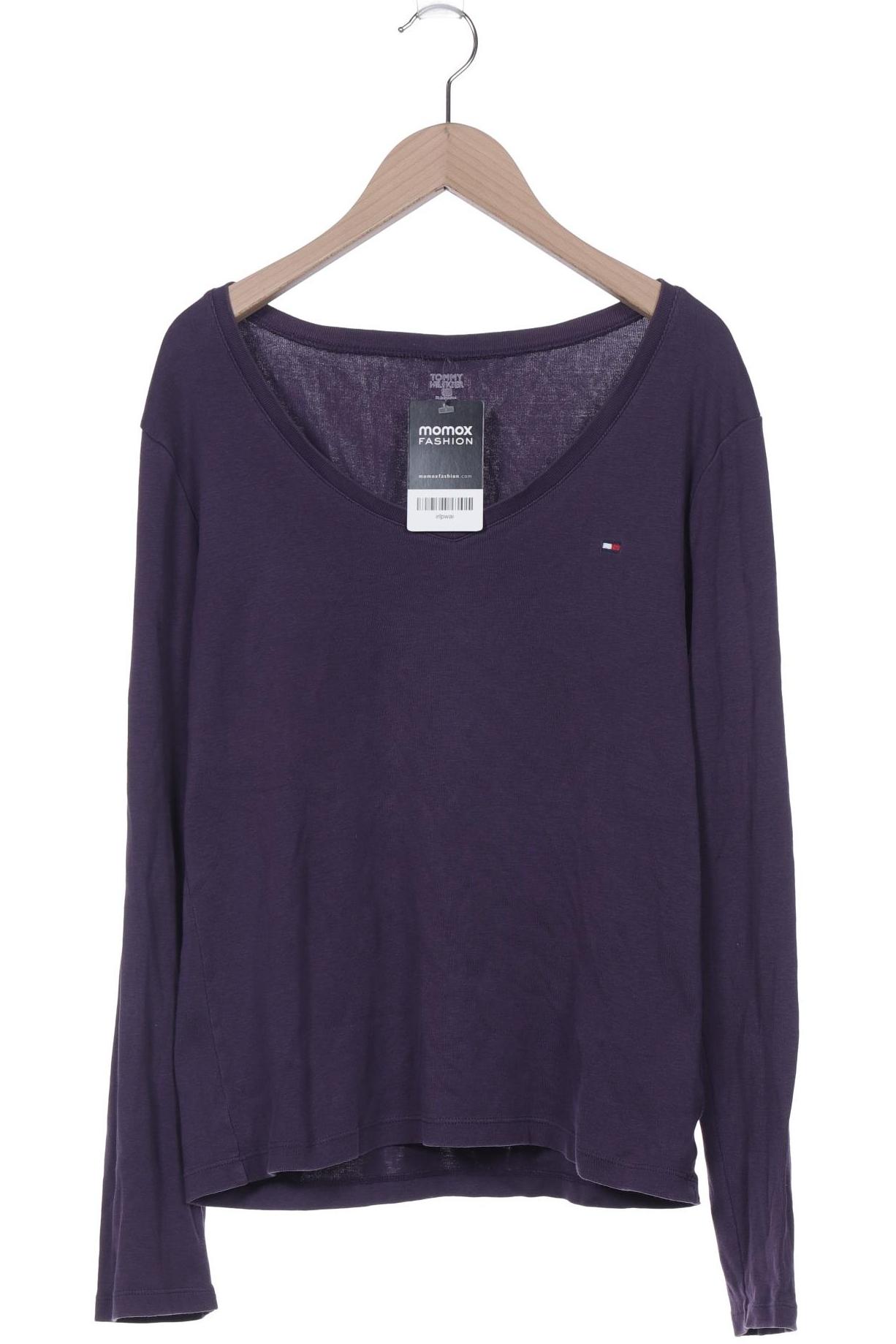

Tommy Hilfiger Damen Langarmshirt, flieder, Gr. 42