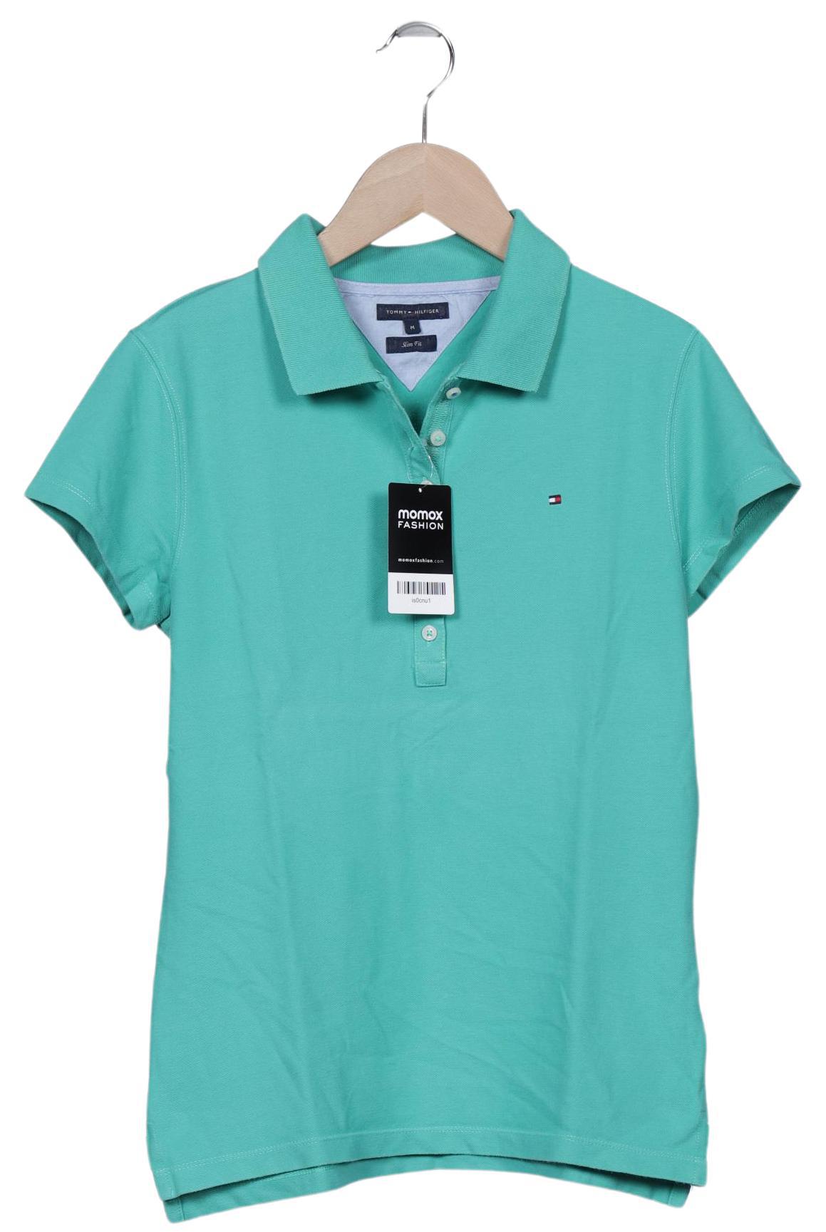 

Tommy Hilfiger Damen Poloshirt, türkis, Gr. 38