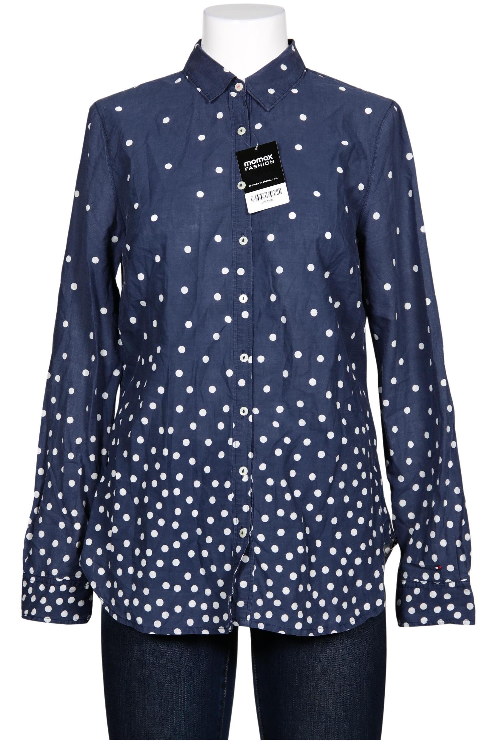 

Tommy Hilfiger Damen Bluse, blau, Gr. 10