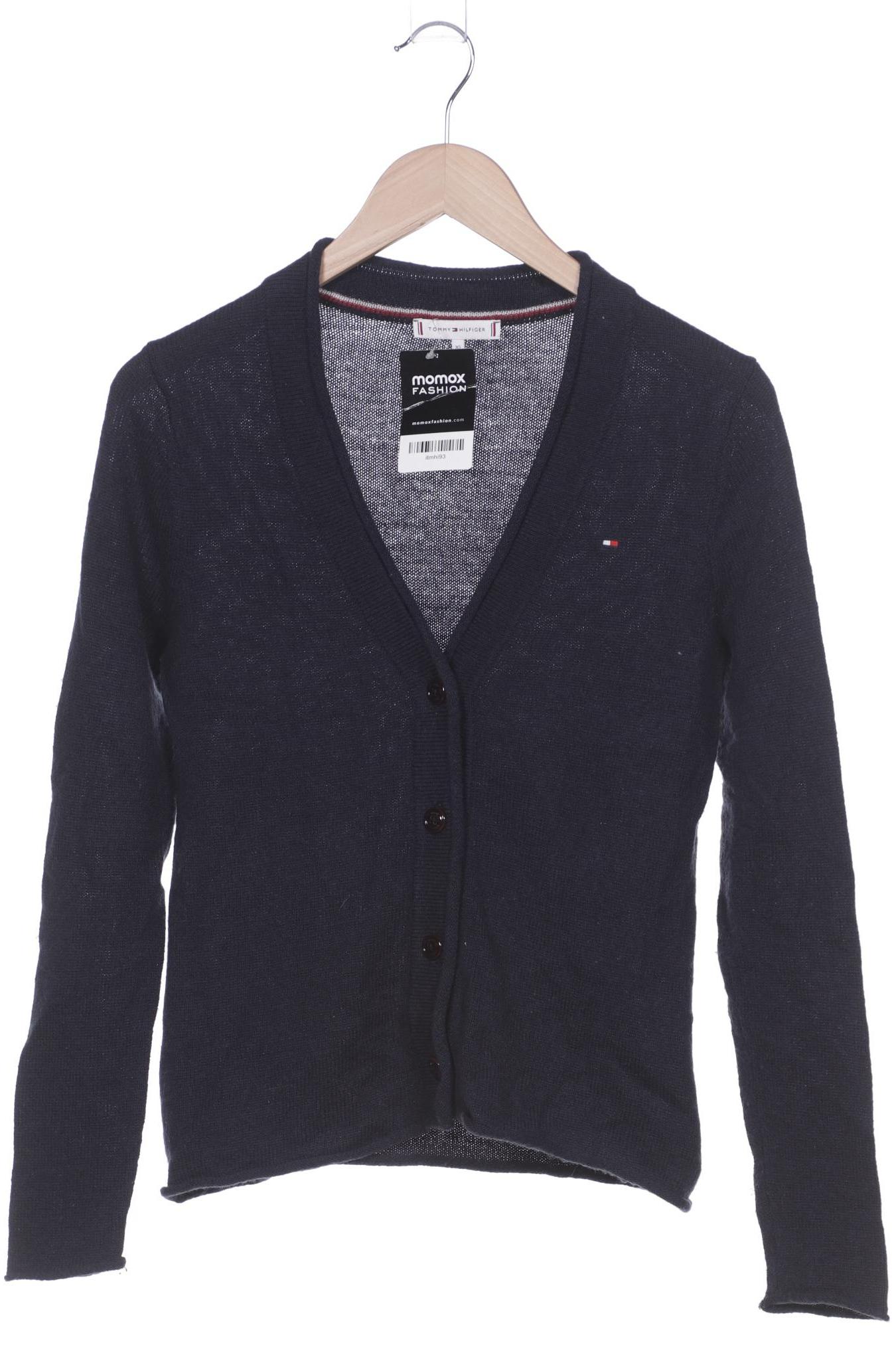 

Tommy Hilfiger Damen Strickjacke, marineblau, Gr. 34