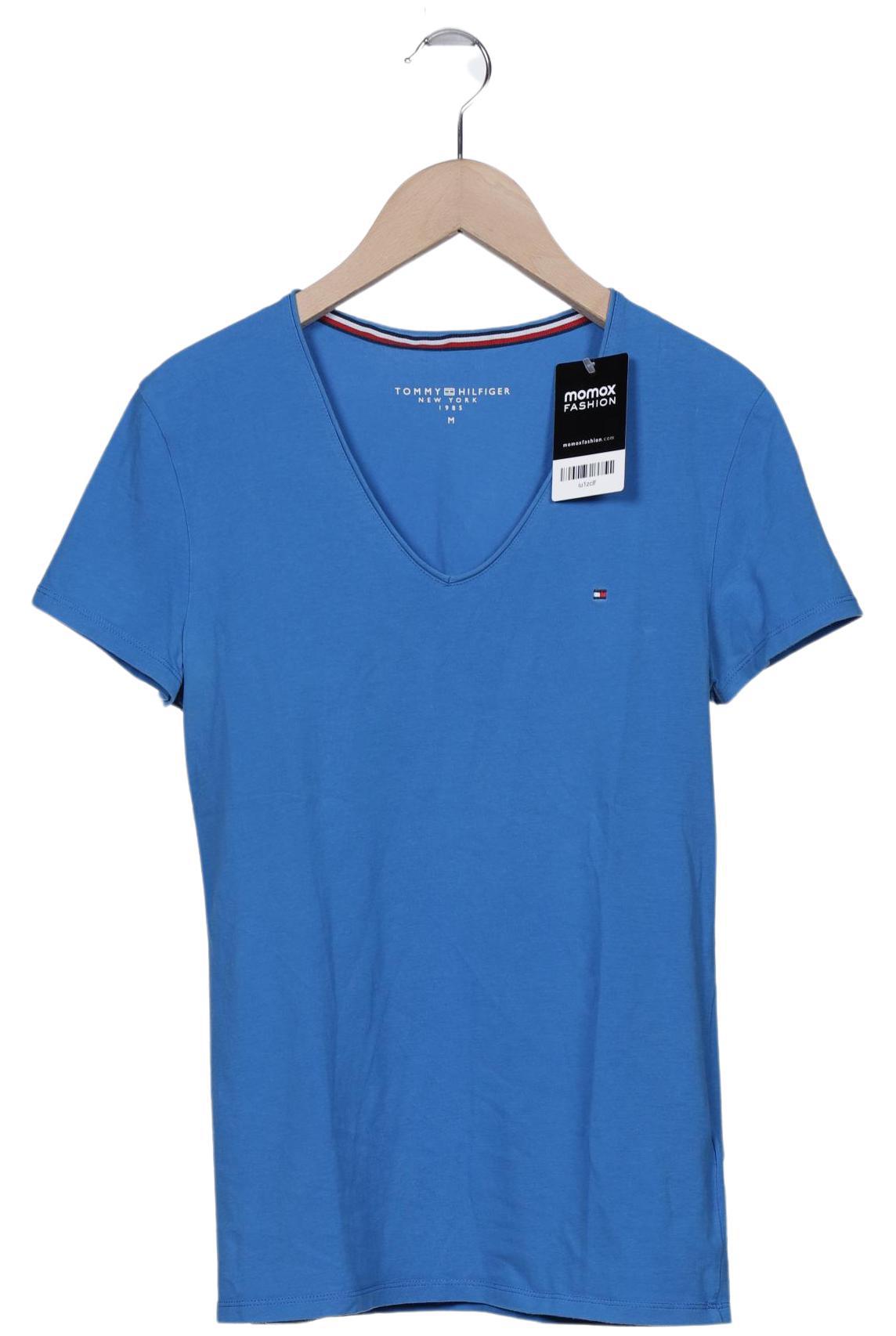 

Tommy Hilfiger Damen T-Shirt, blau, Gr. 38