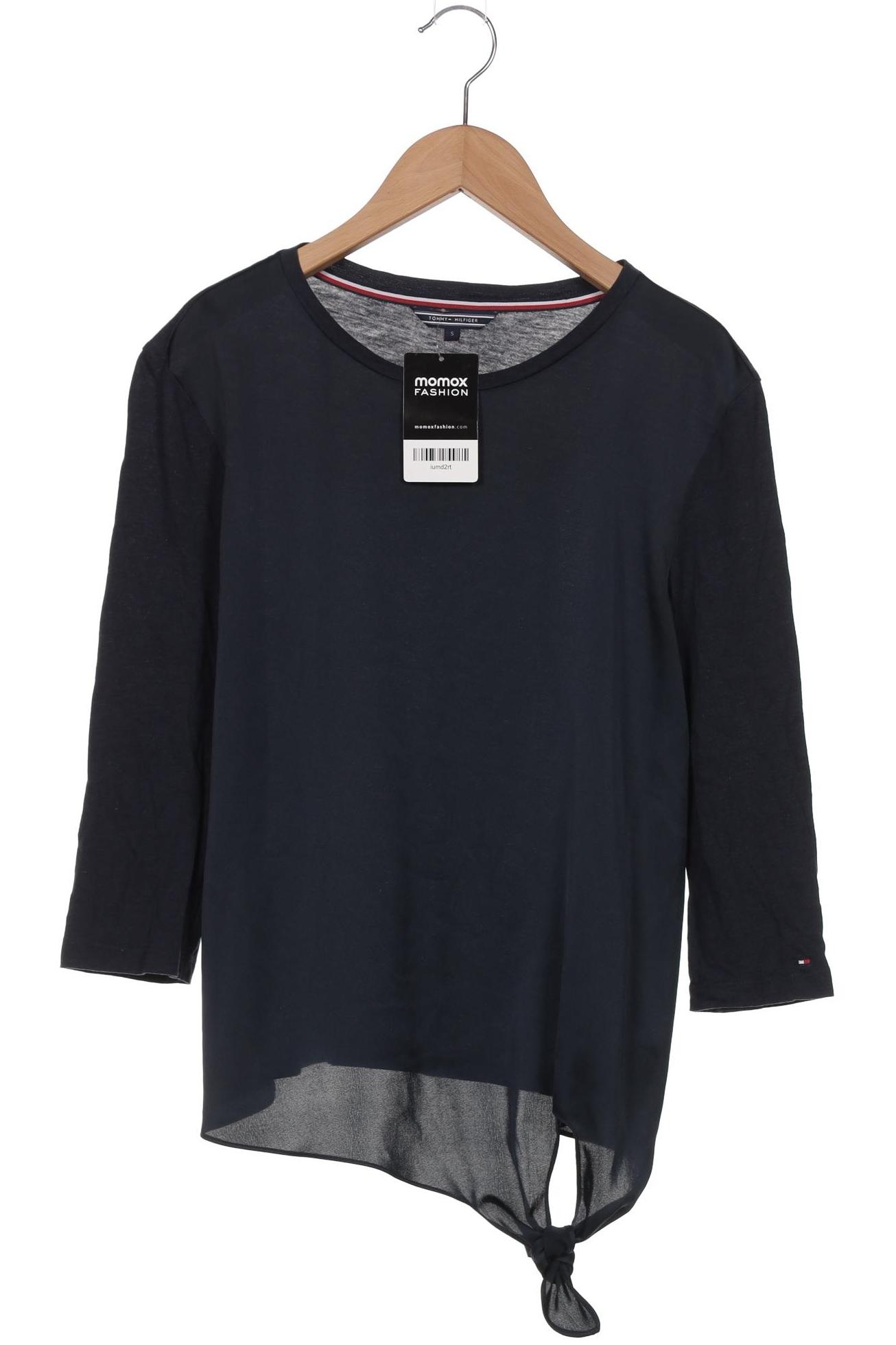 

Tommy Hilfiger Damen Langarmshirt, marineblau, Gr. 36