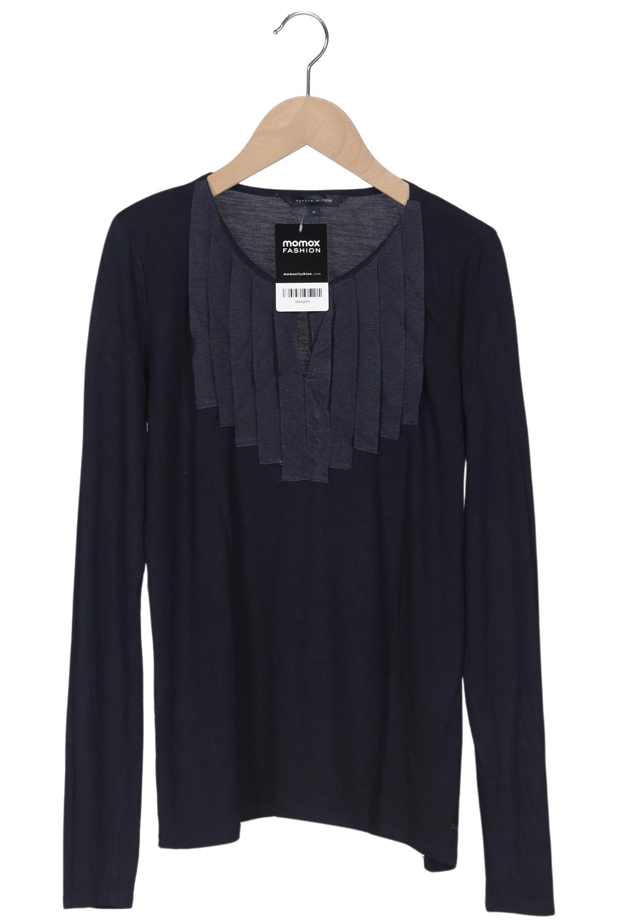 

Tommy Hilfiger Damen Langarmshirt, marineblau, Gr. 38