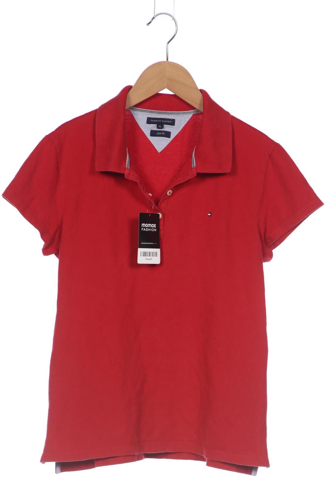 

Tommy Hilfiger Damen Poloshirt, rot, Gr. 44