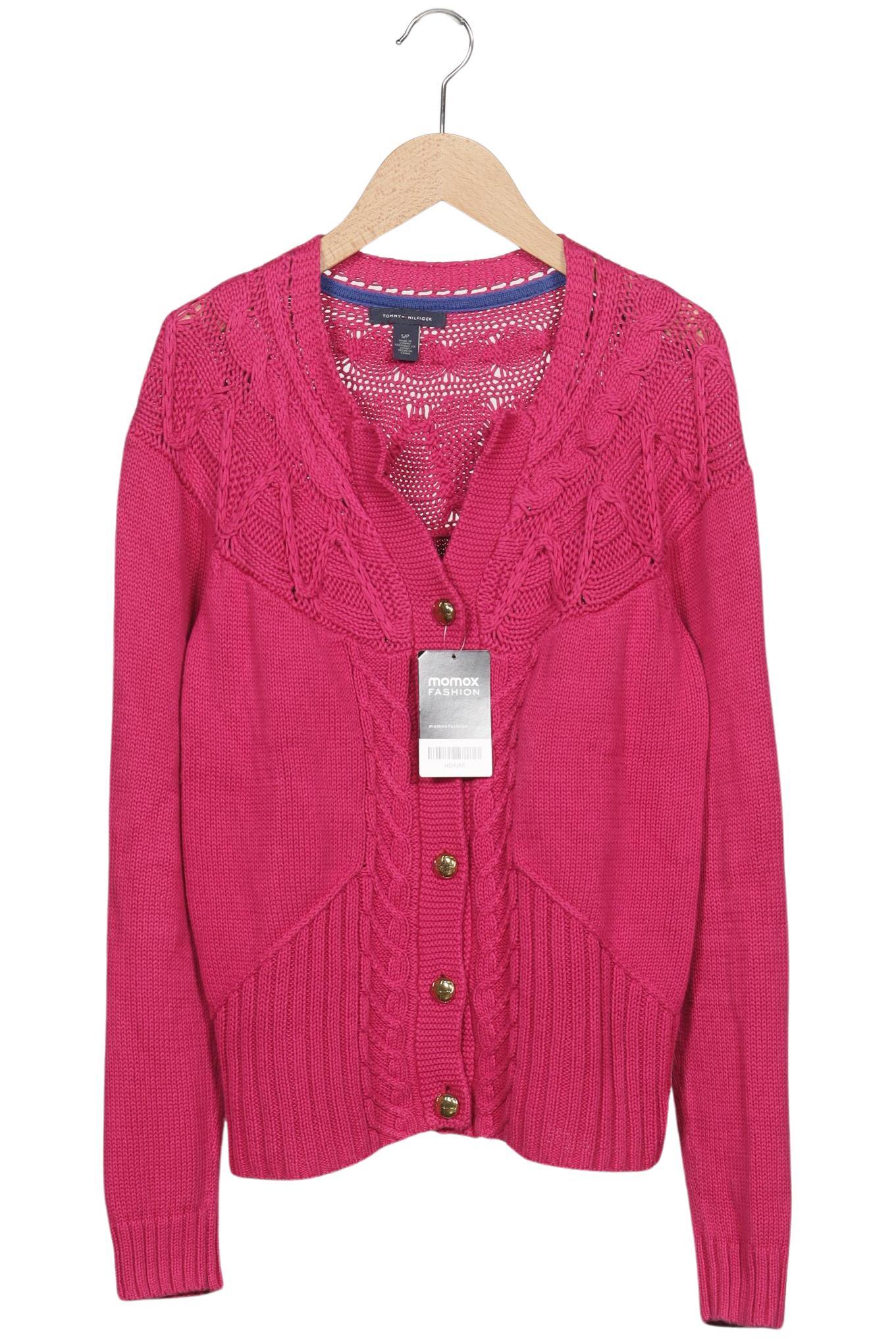 

Tommy Hilfiger Damen Strickjacke, pink, Gr. 36