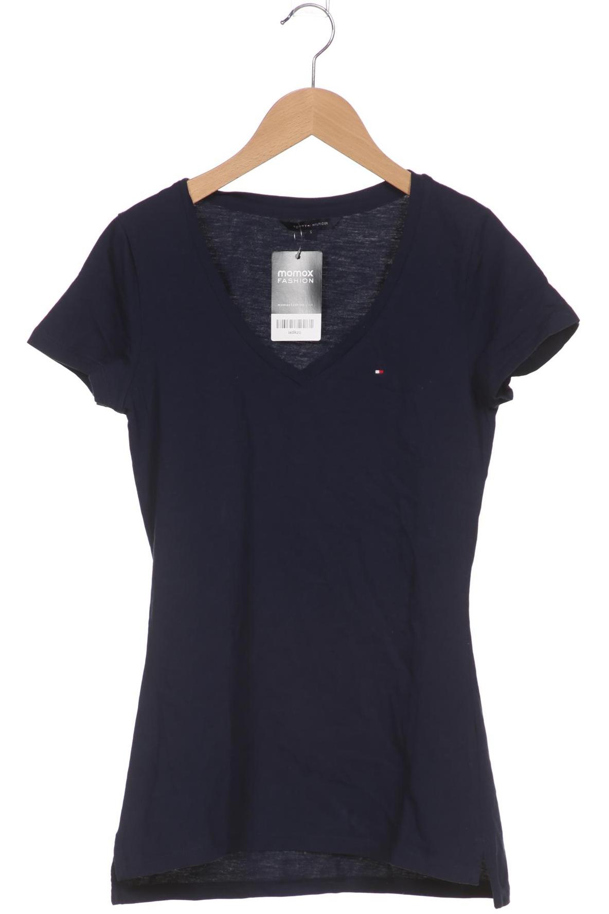 

Tommy Hilfiger Damen T-Shirt, marineblau, Gr. 36