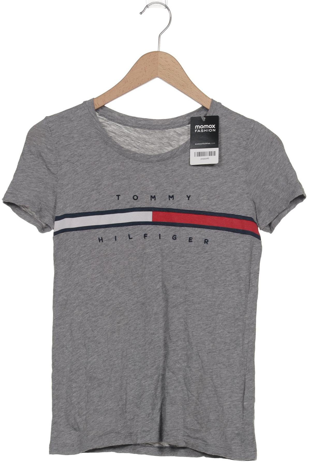 

Tommy Hilfiger Damen T-Shirt, grau, Gr. 32