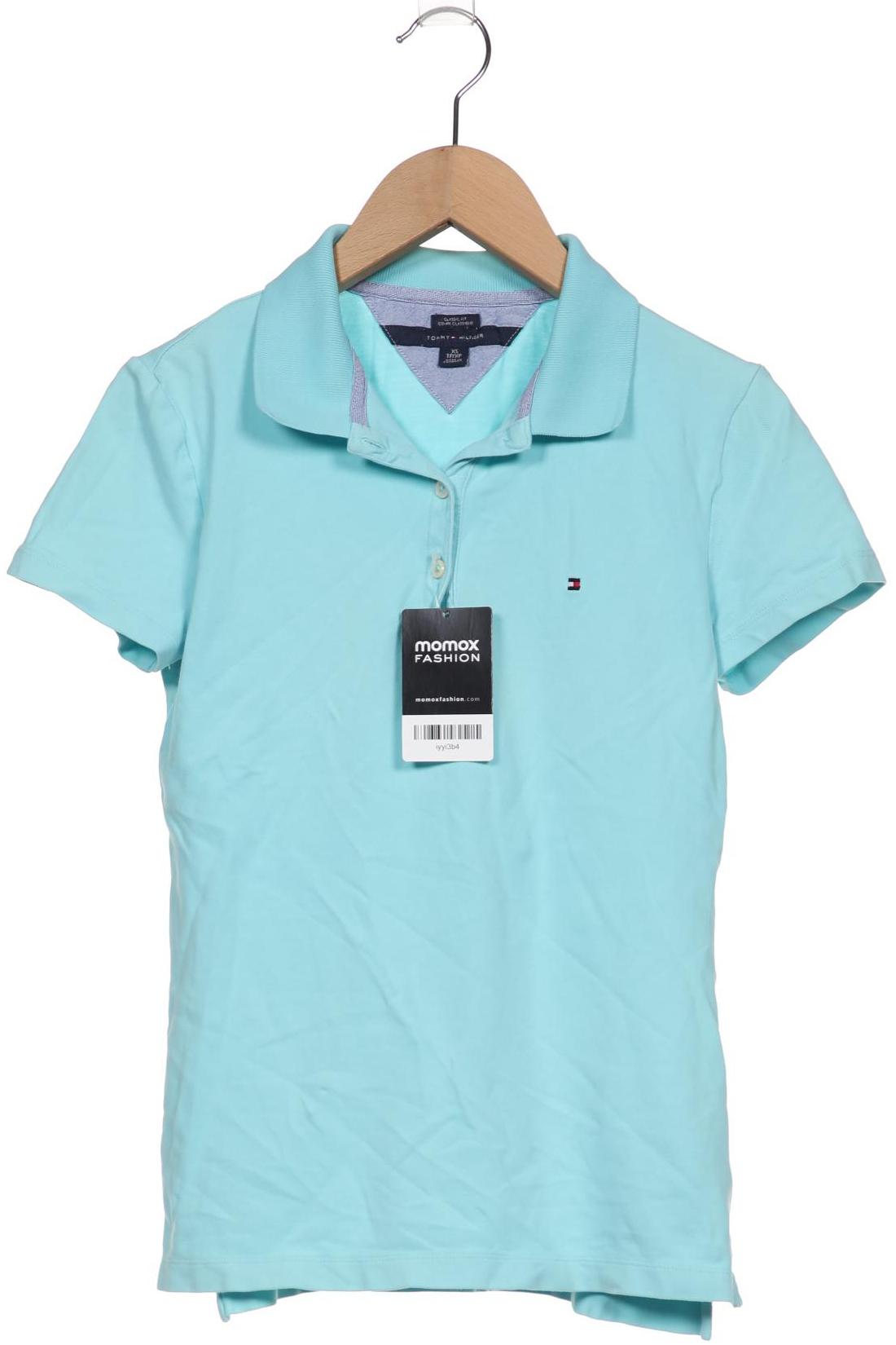 

Tommy Hilfiger Damen Poloshirt, hellblau