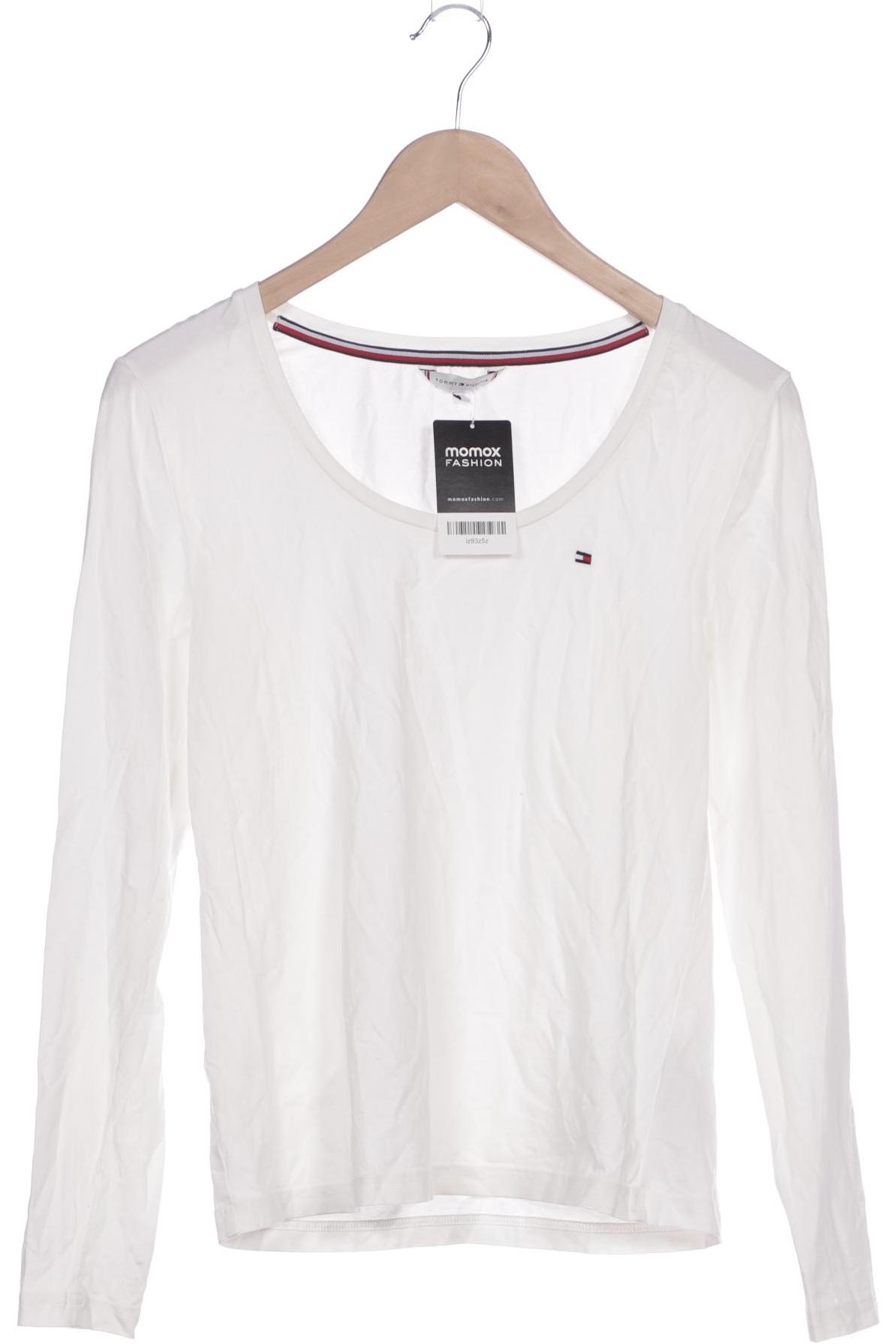 

Tommy Hilfiger Damen Langarmshirt, weiß, Gr. 34