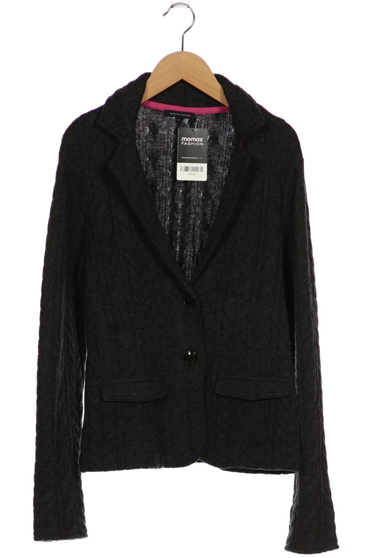 

Tommy Hilfiger Damen Strickjacke, grau, Gr. 38
