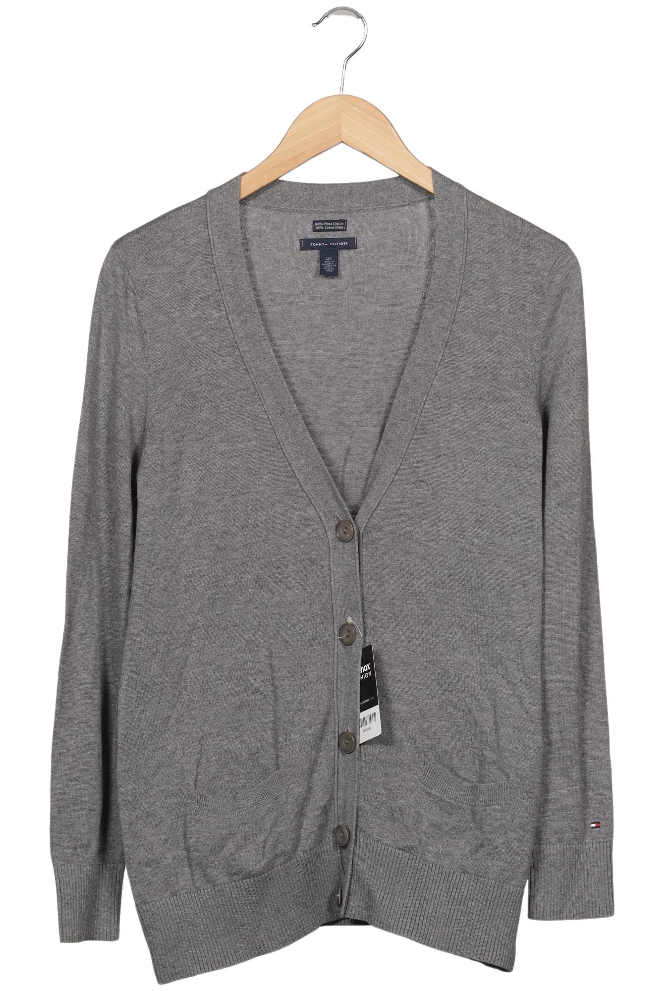 

Tommy Hilfiger Damen Strickjacke, grau, Gr. 42