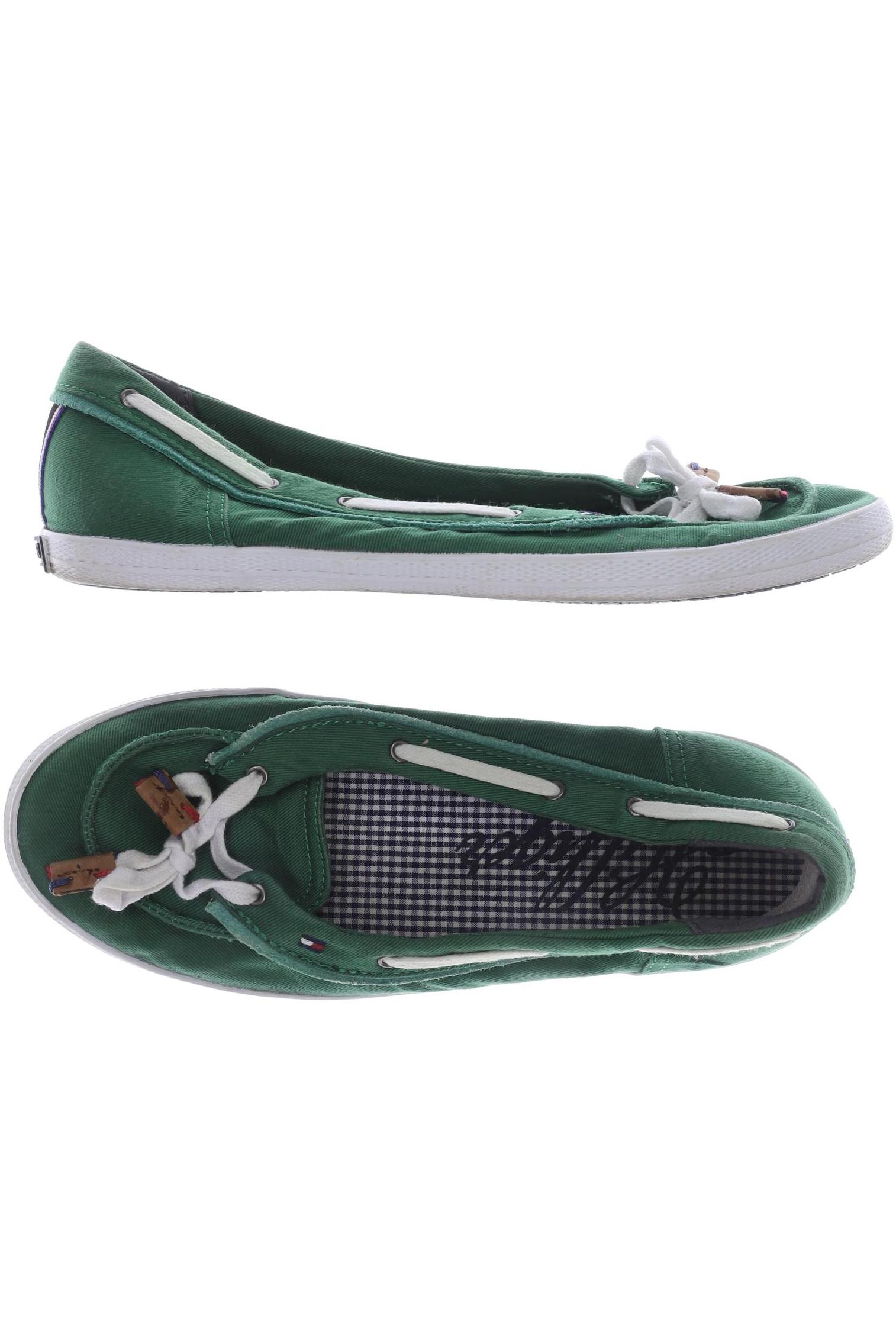 

Tommy Hilfiger Damen Ballerinas, grün, Gr. 37