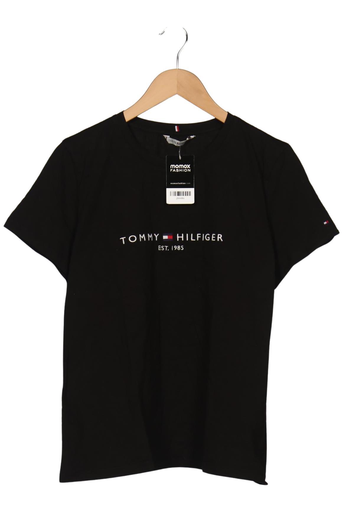 

Tommy Hilfiger Damen T-Shirt, schwarz, Gr. 44