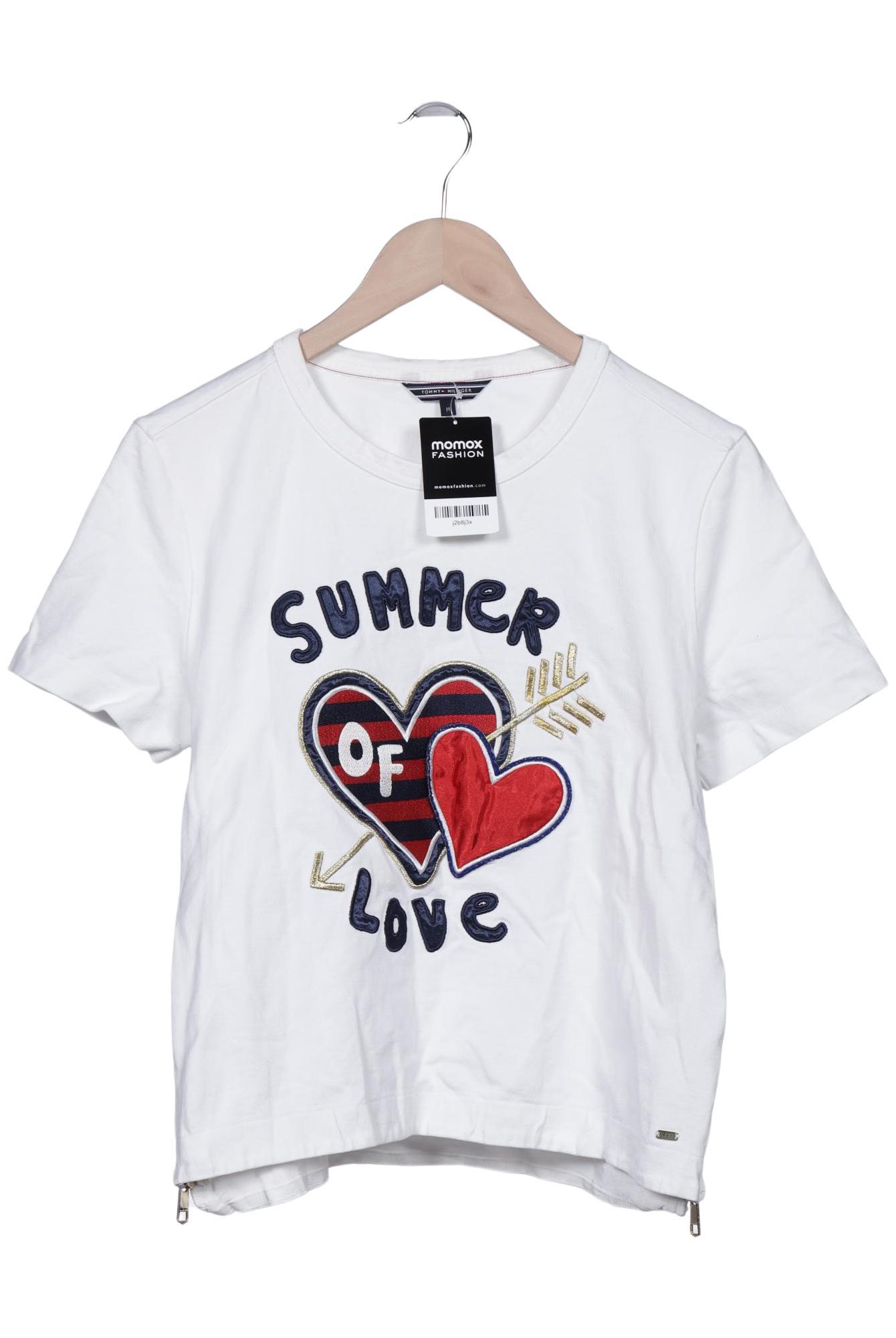 

Tommy Hilfiger Damen T-Shirt, weiß, Gr. 38