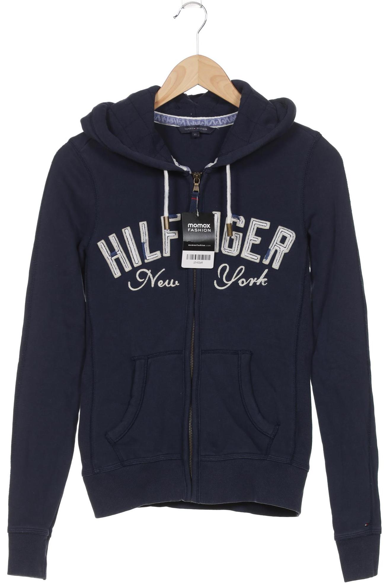 

Tommy Hilfiger Damen Kapuzenpullover, marineblau, Gr. 34
