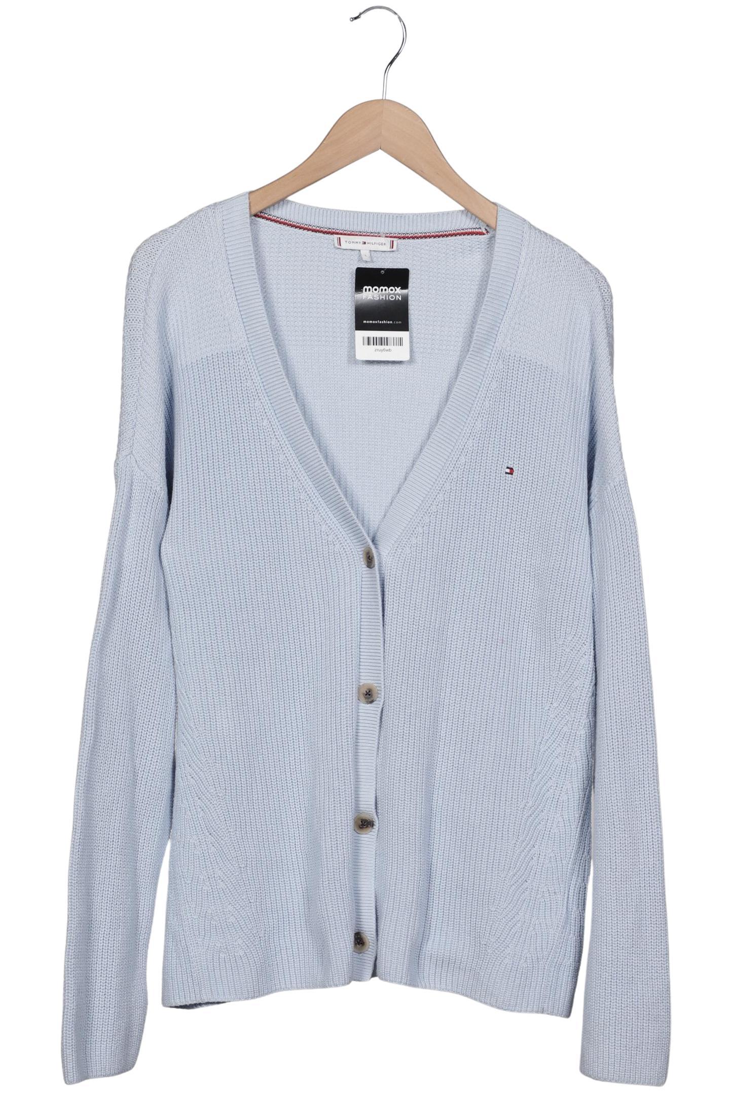 

Tommy Hilfiger Damen Strickjacke, blau, Gr. 42
