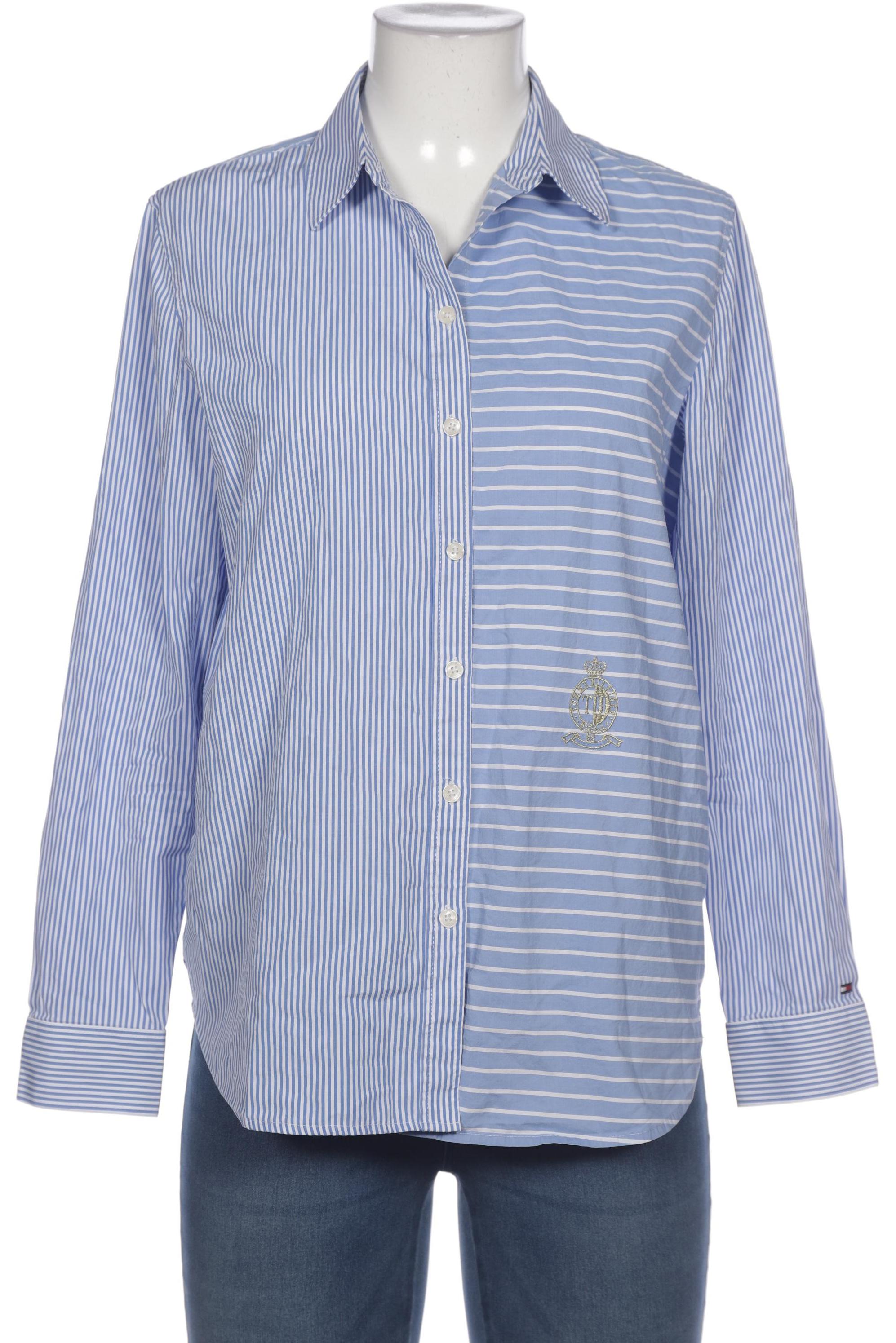 

Tommy Hilfiger Damen Bluse, blau, Gr. 10