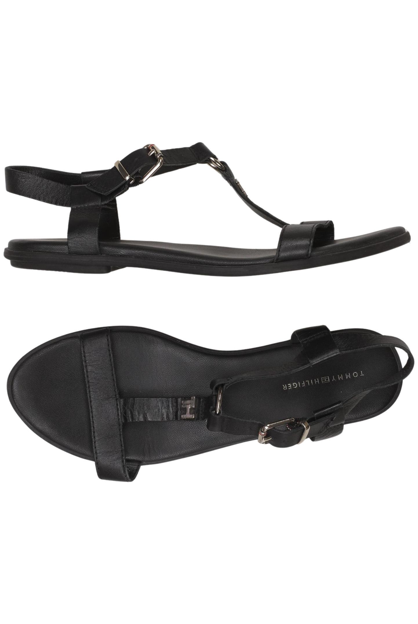 

Tommy Hilfiger Damen Sandale, schwarz, Gr. 38