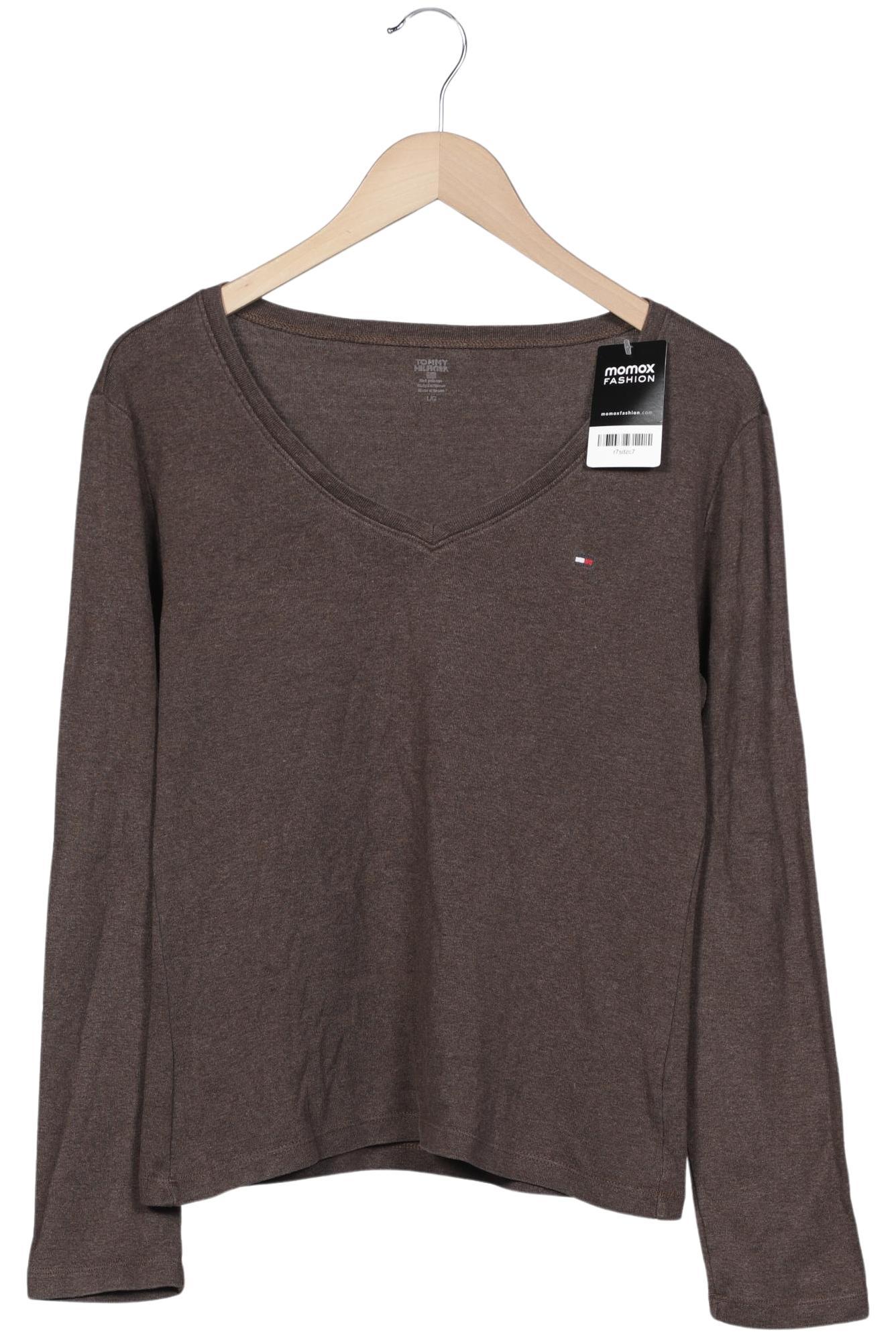 

Tommy Hilfiger Damen Langarmshirt, braun, Gr. 42