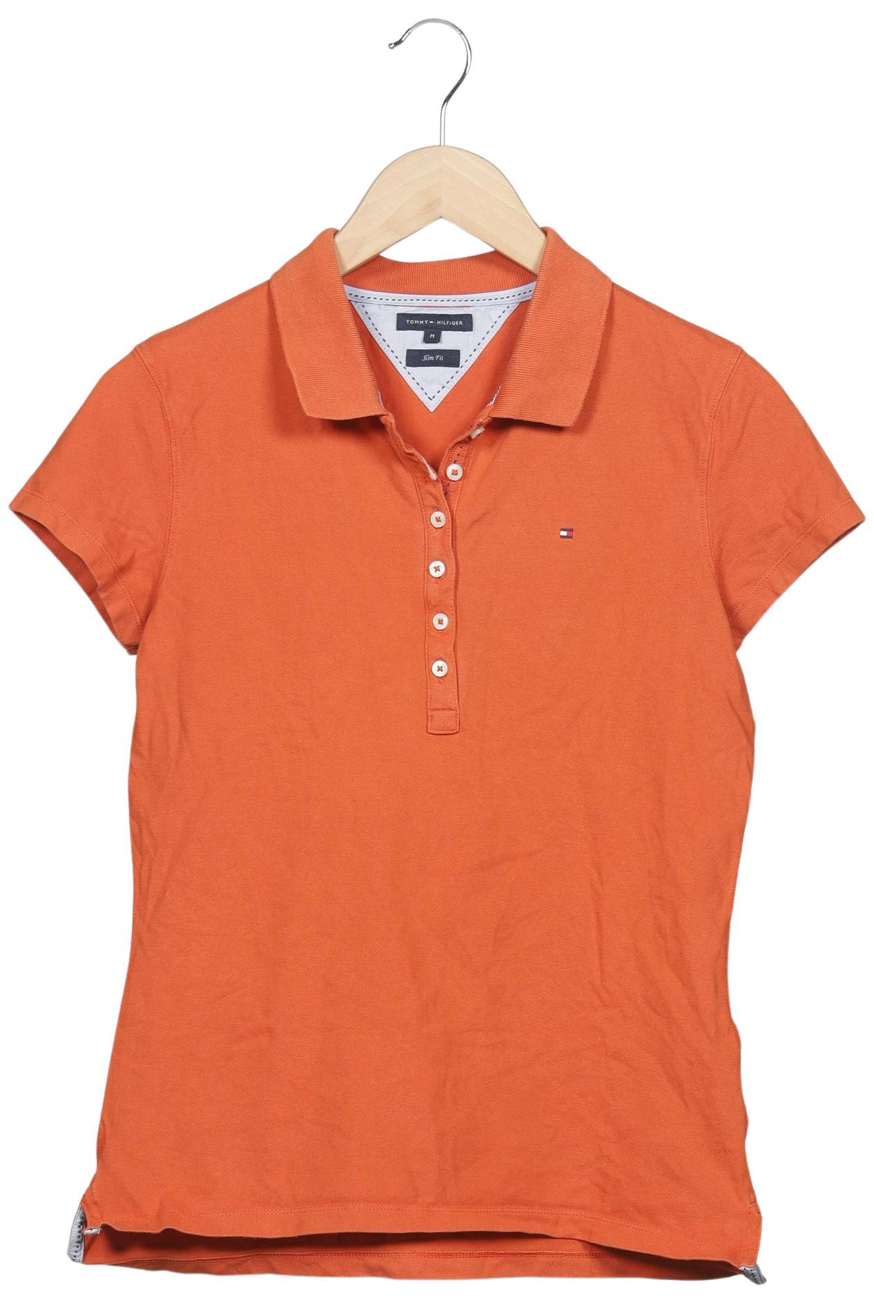 

Tommy Hilfiger Damen Poloshirt, orange, Gr. 38