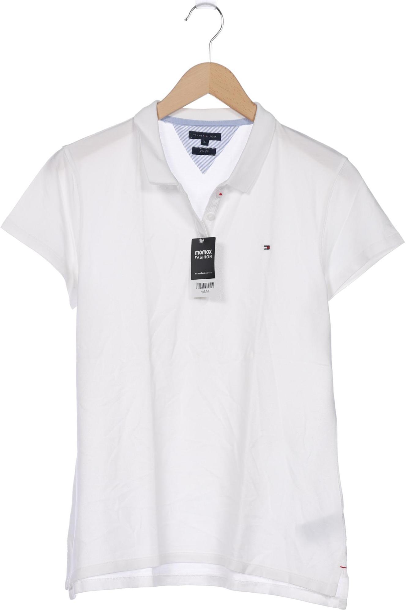 

Tommy Hilfiger Damen Poloshirt, weiß, Gr. 44