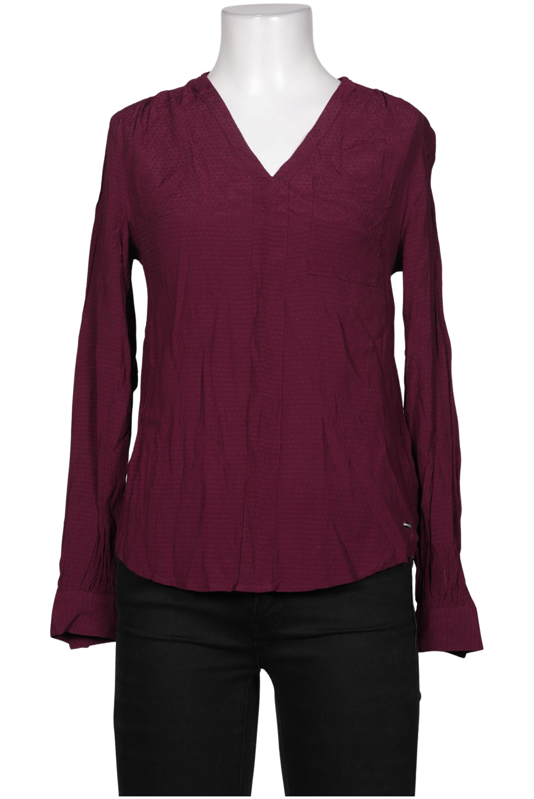 

Tommy Hilfiger Damen Bluse, bordeaux, Gr. 4