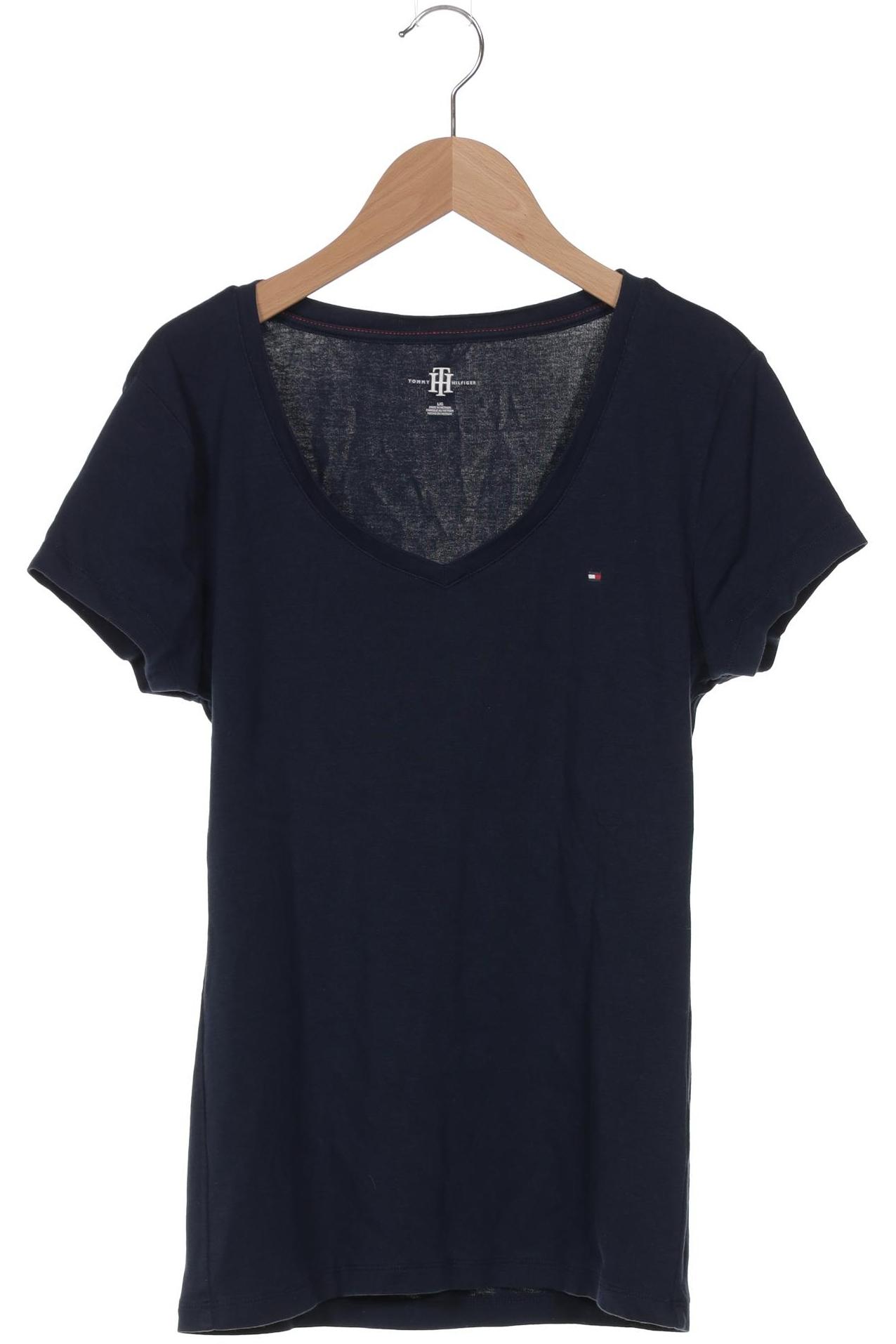 

Tommy Hilfiger Damen T-Shirt, marineblau, Gr. 42