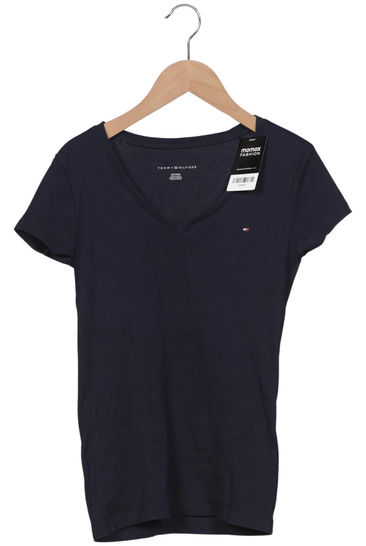 

Tommy Hilfiger Damen T-Shirt, marineblau, Gr. 34