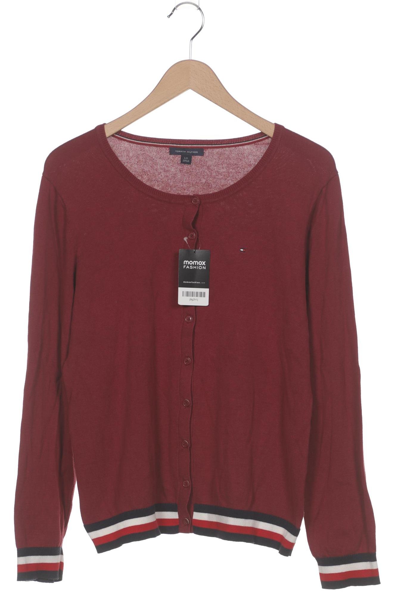 

Tommy Hilfiger Damen Strickjacke, bordeaux, Gr. 42