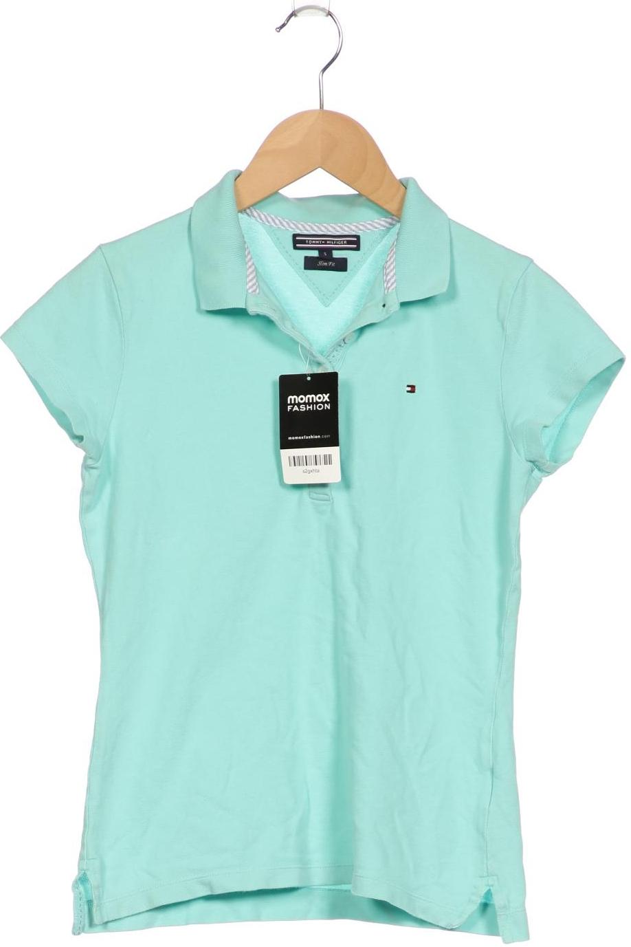 

Tommy Hilfiger Damen Poloshirt, türkis, Gr. 36