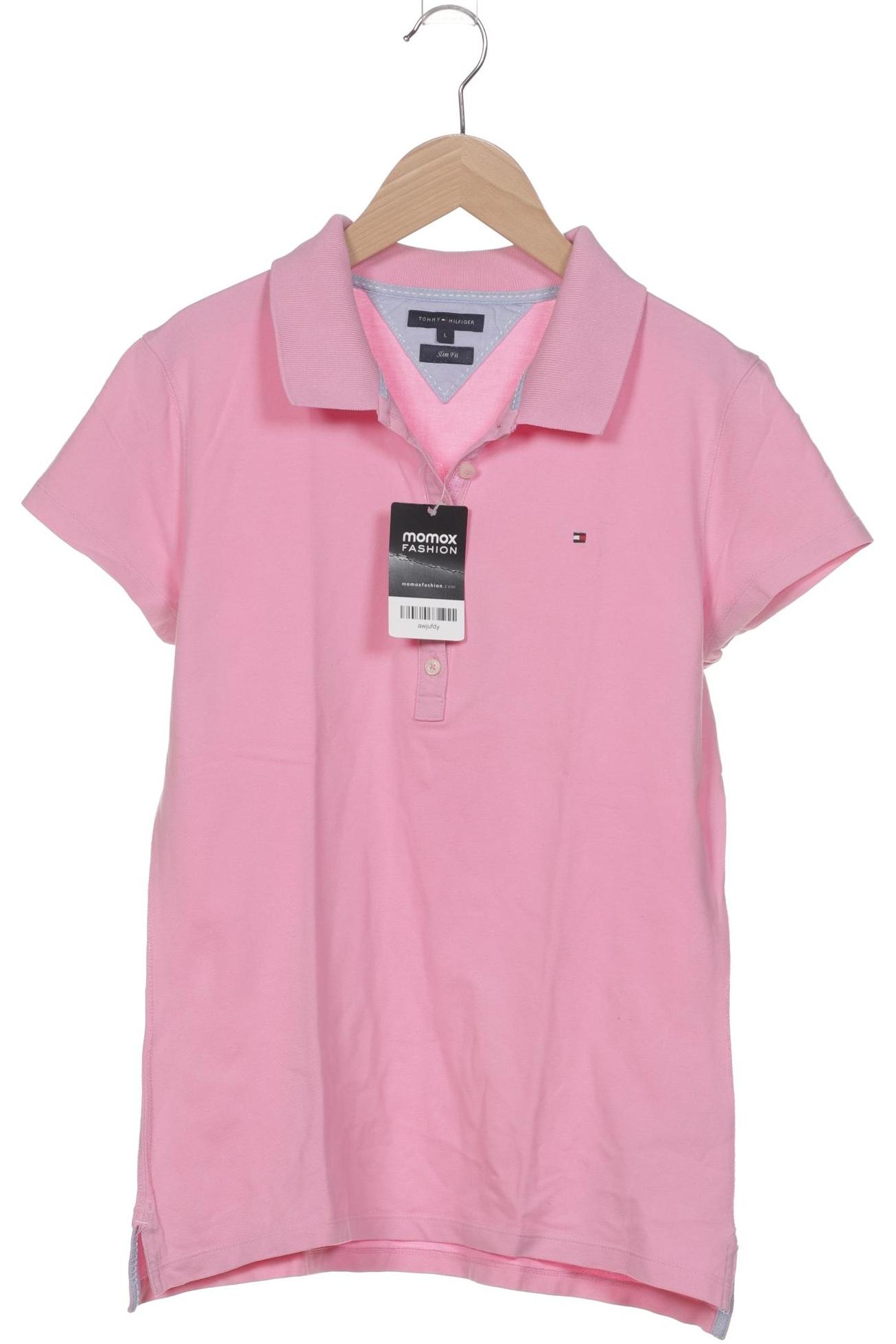 

Tommy Hilfiger Damen Poloshirt, pink, Gr. 42