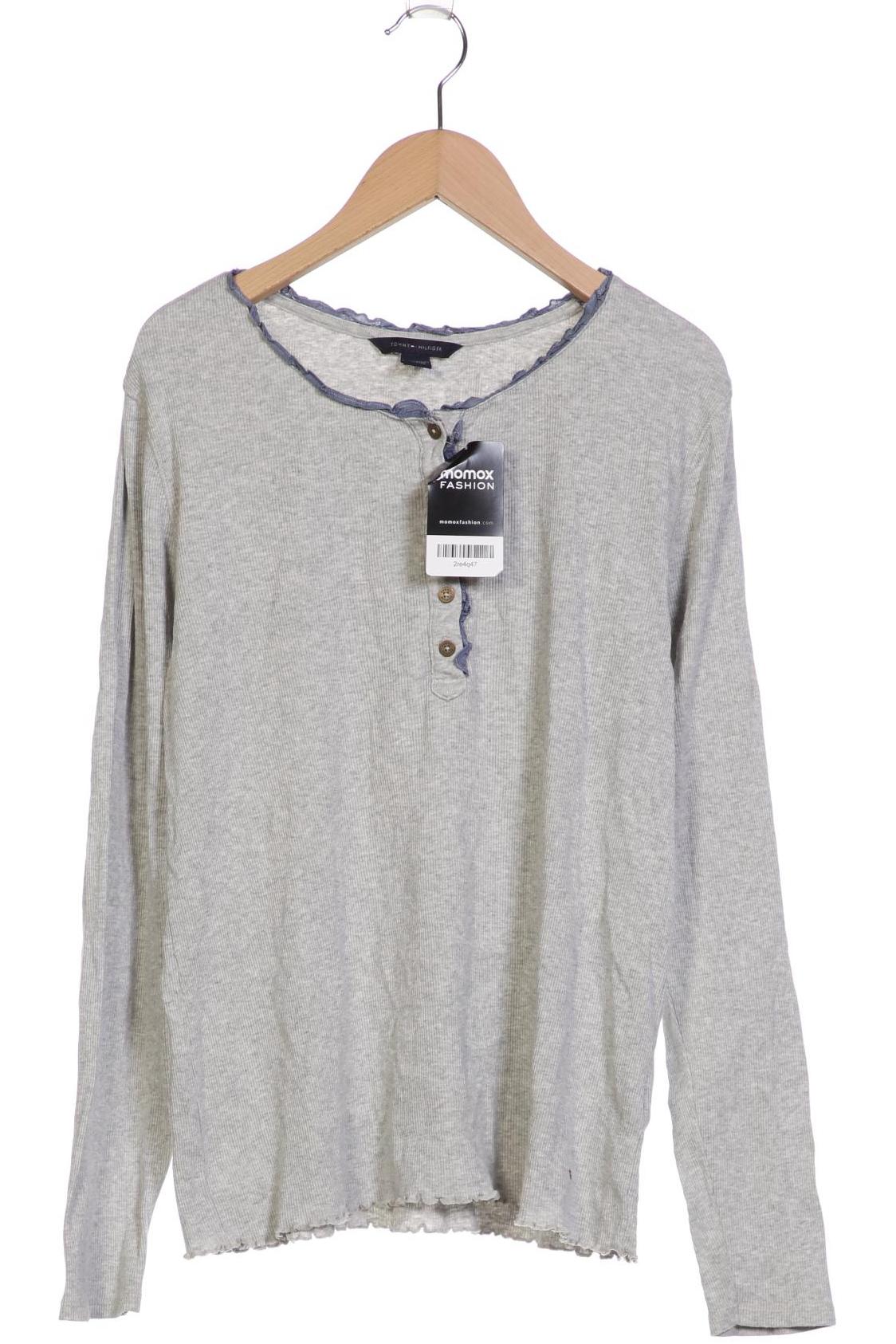 

Tommy Hilfiger Damen Langarmshirt, grau, Gr. 42